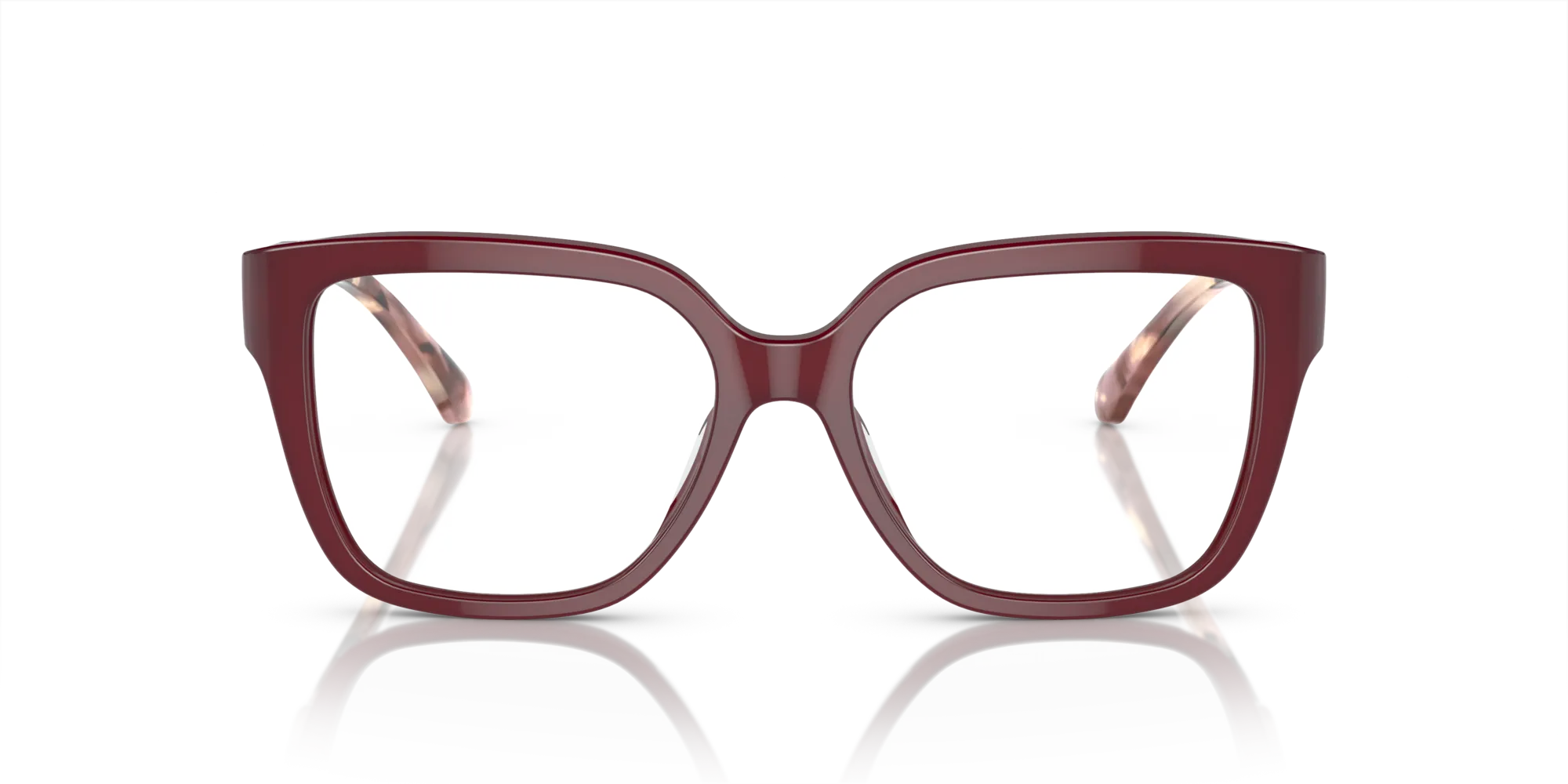 Michael Kors MK4112 POLANCO 3949 Montature da vista Acetato Rosso Trasparente Squadrata Normale - immagine 3