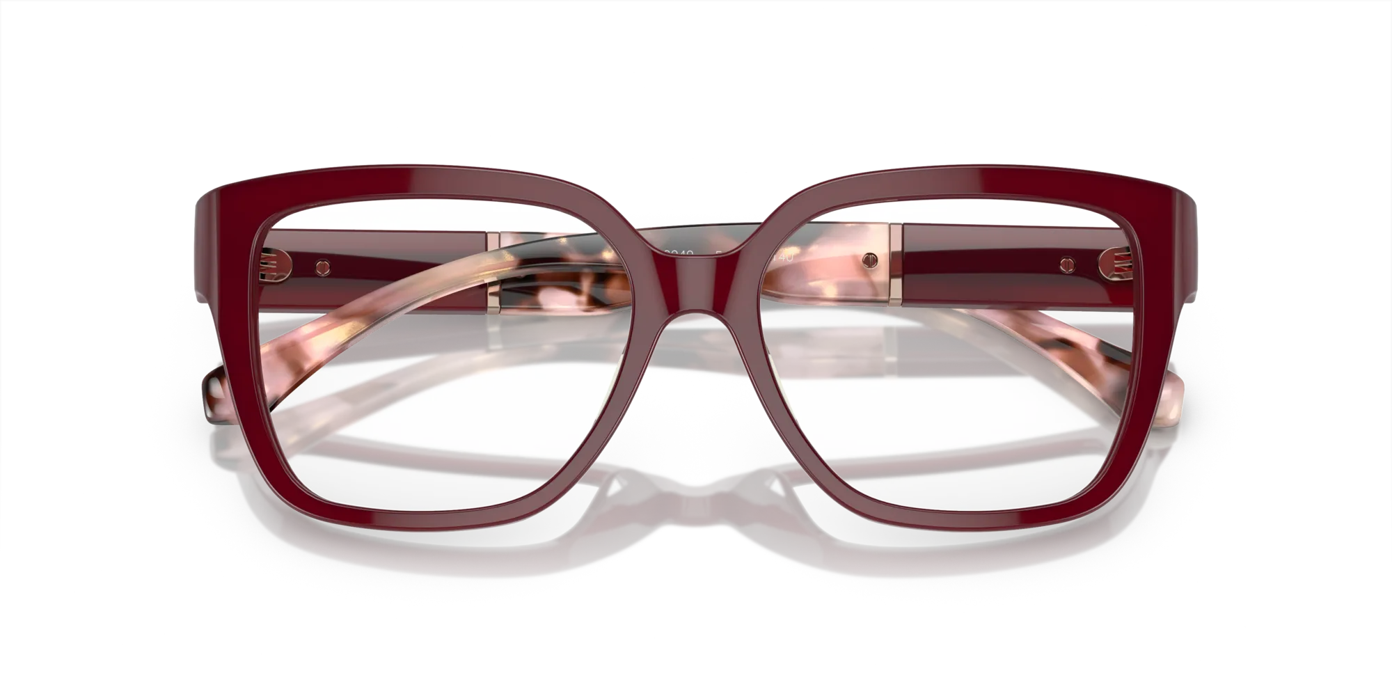 Michael Kors MK4112 POLANCO 3949 Montature da vista Acetato Rosso Trasparente Squadrata Normale - immagine 2