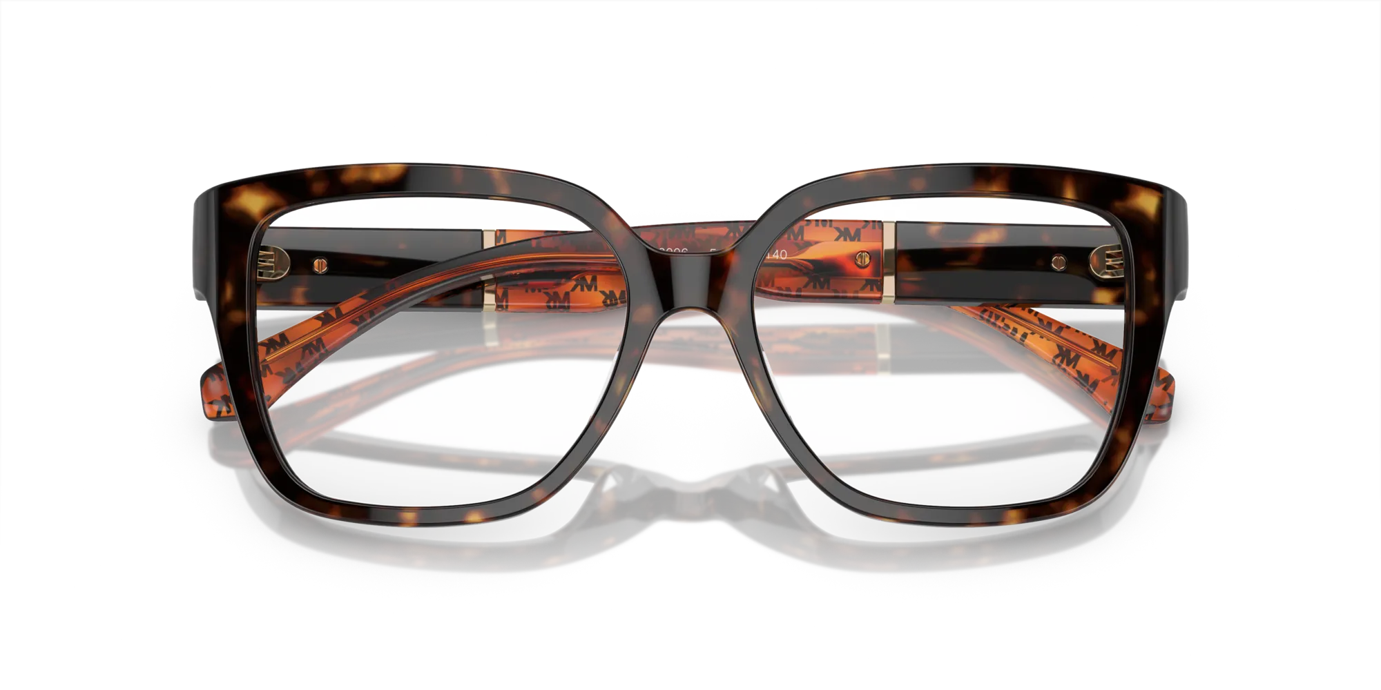 Michael Kors MK4112 POLANCO 3006 Montature da vista Acetato Tartaruga Trasparente Squadrata Normale - immagine 2