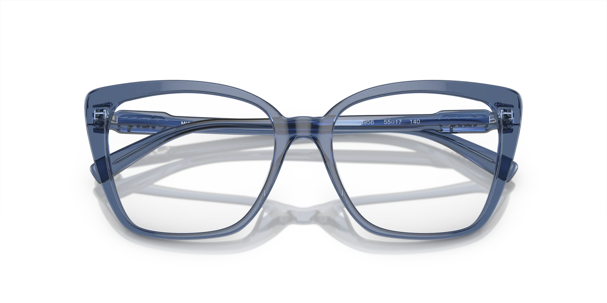 Michael Kors MK4110U AVILA 3956 Montature da vista Acetato Blu Squadrata Normale - immagine 2