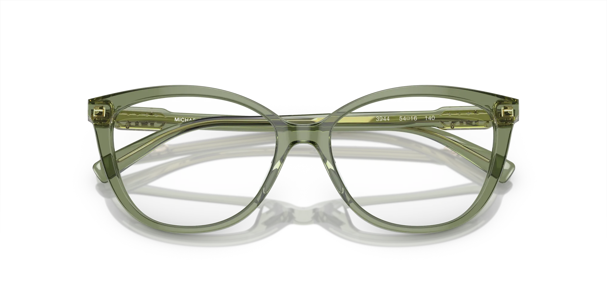Michael Kors MK4109U WESTMINSTER 3944 Montature da vista Acetato Verde Cat Eye Normale - immagine 2