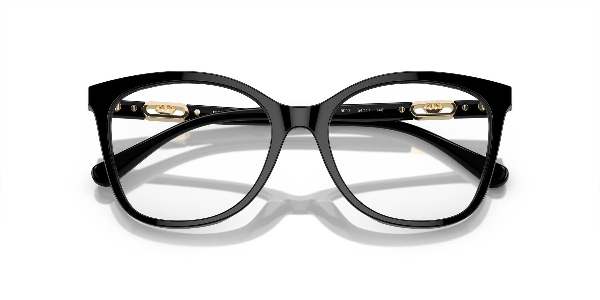 Emporio Armani EA3231 5017 Montature da vista Acetato Nero Trasparente Squadrata Normale - immagine 2