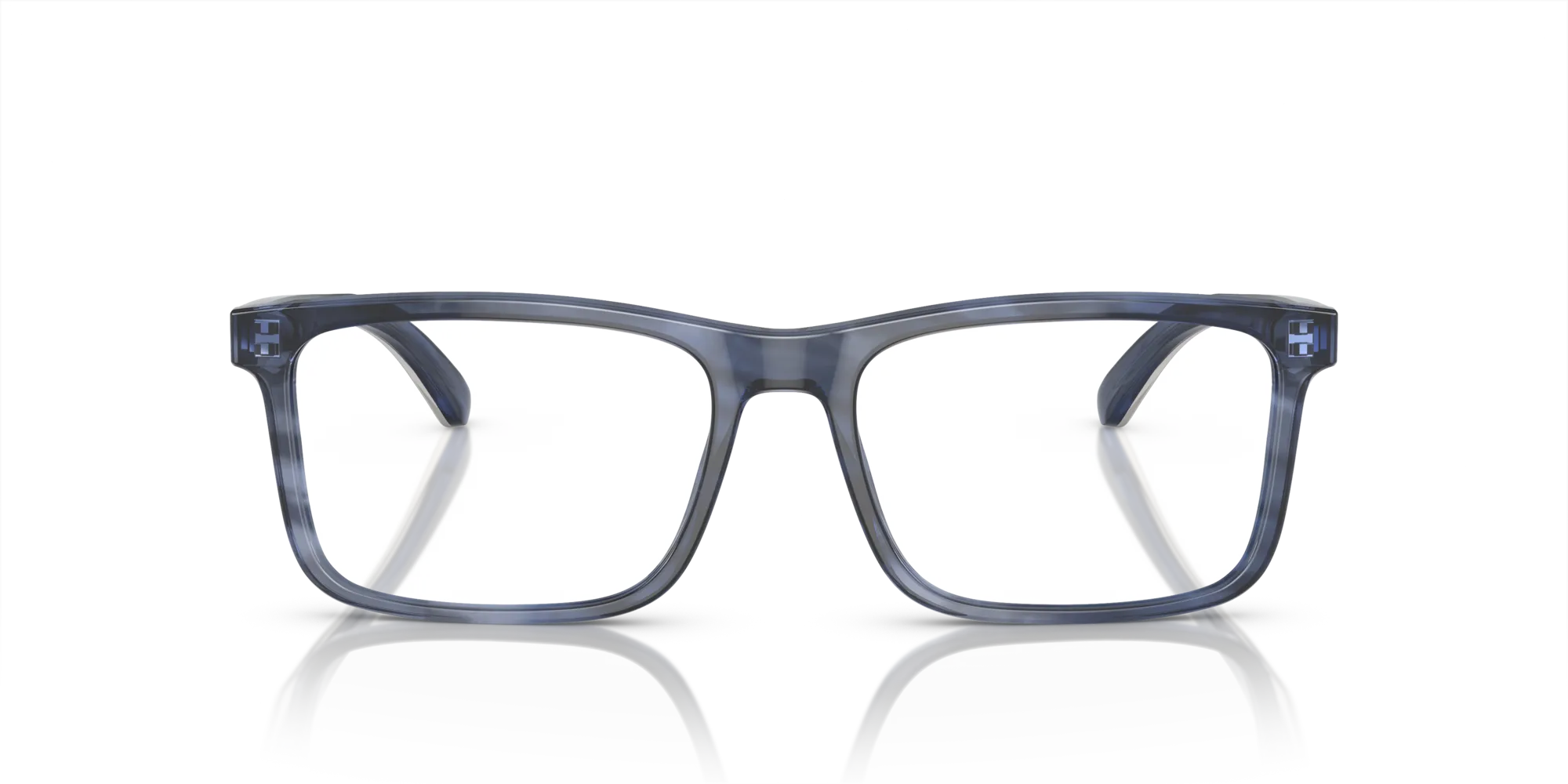 Emporio Armani EA3227 6054 Montature da vista Acetato Blu Pillow Normale - immagine 3
