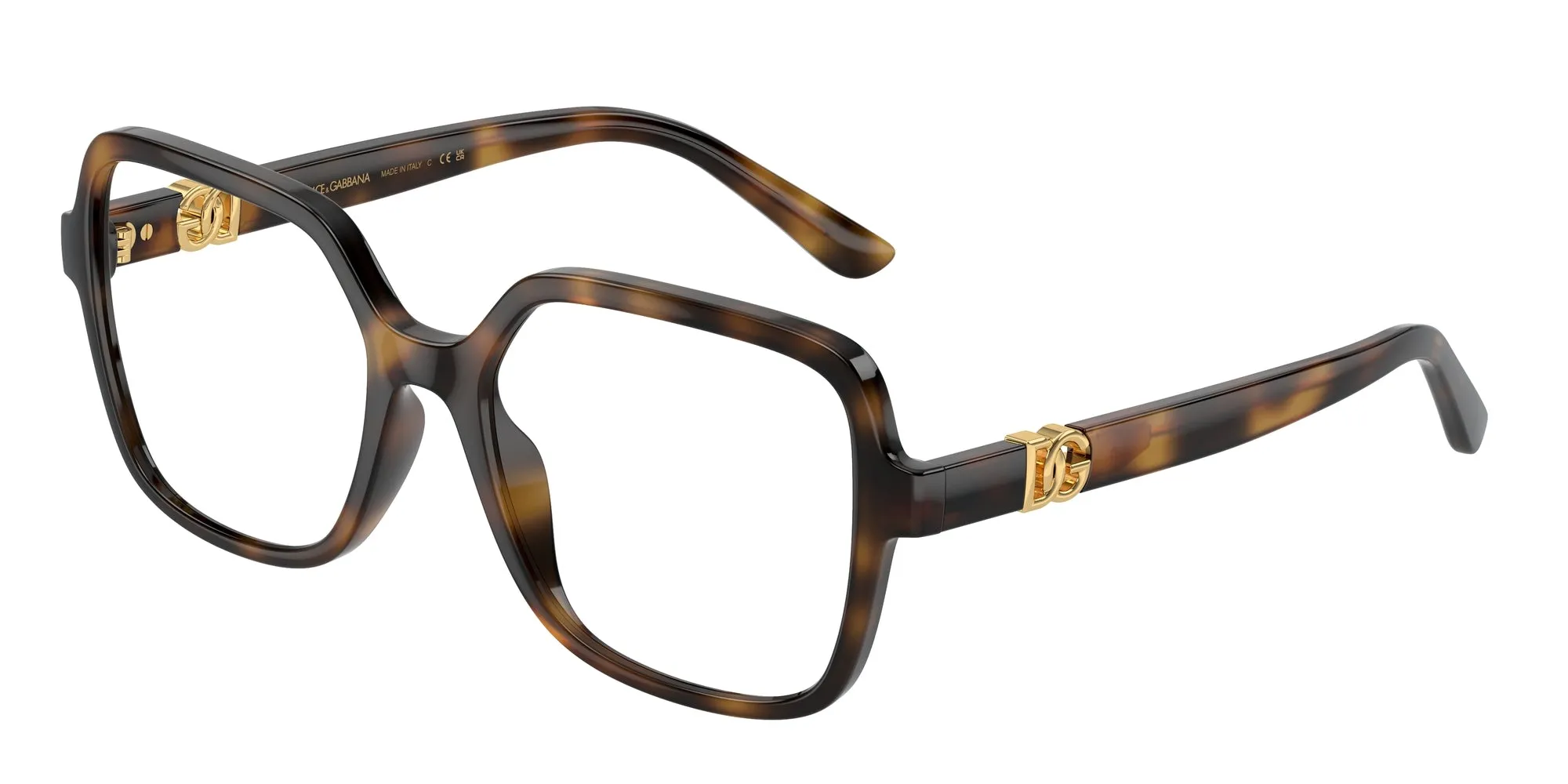 Dolce & Gabbana DG5105U 502 Montature da vista Iniettato Tartaruga Squadrata Normale - immagine 1