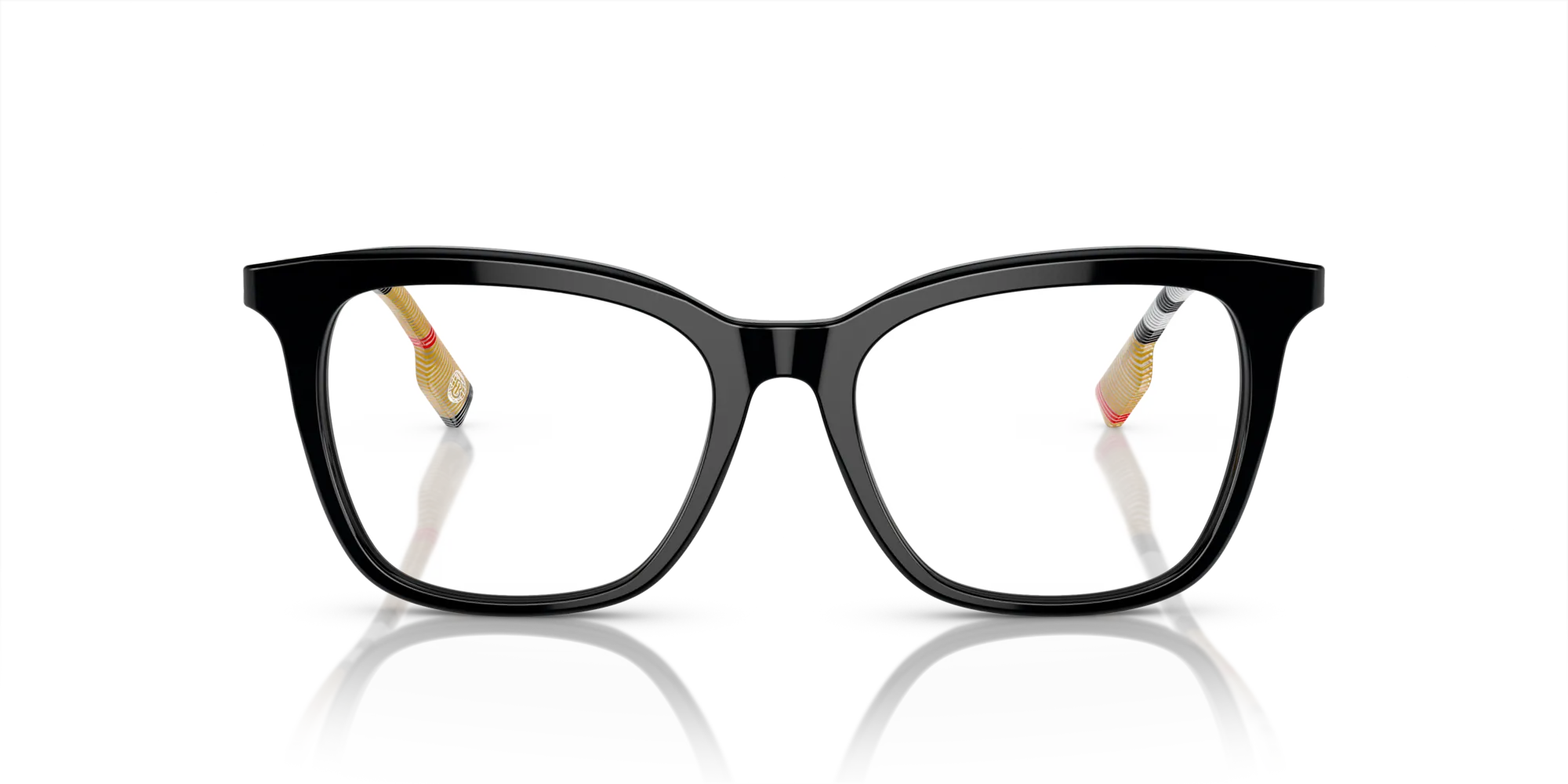 Burberry BE2390 3853 Montature da vista Acetato Nero Squadrata Normale - immagine 3