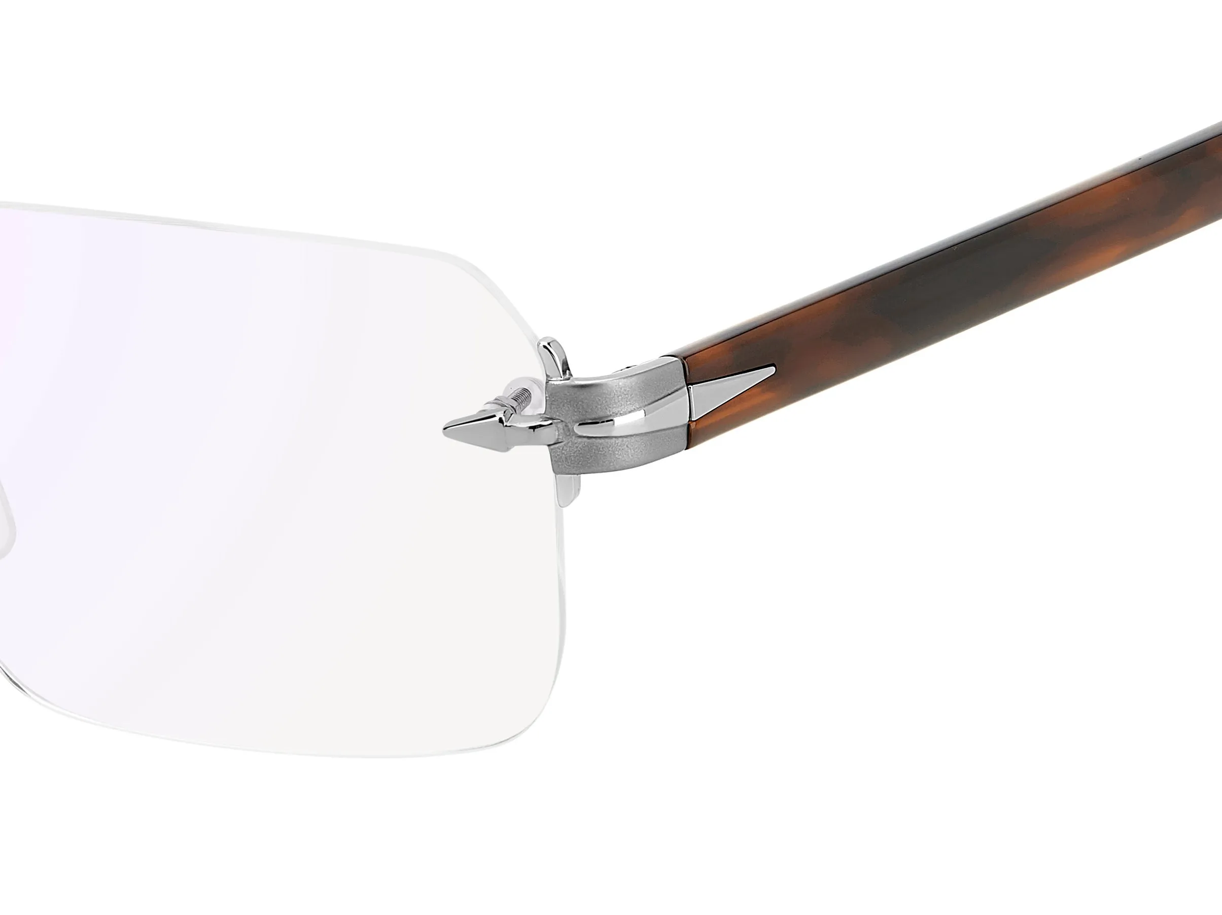 DAVID BECKHAM DB 7116 6LB/2Y Montature da vista Metallo Argento Squadrata - immagine 3