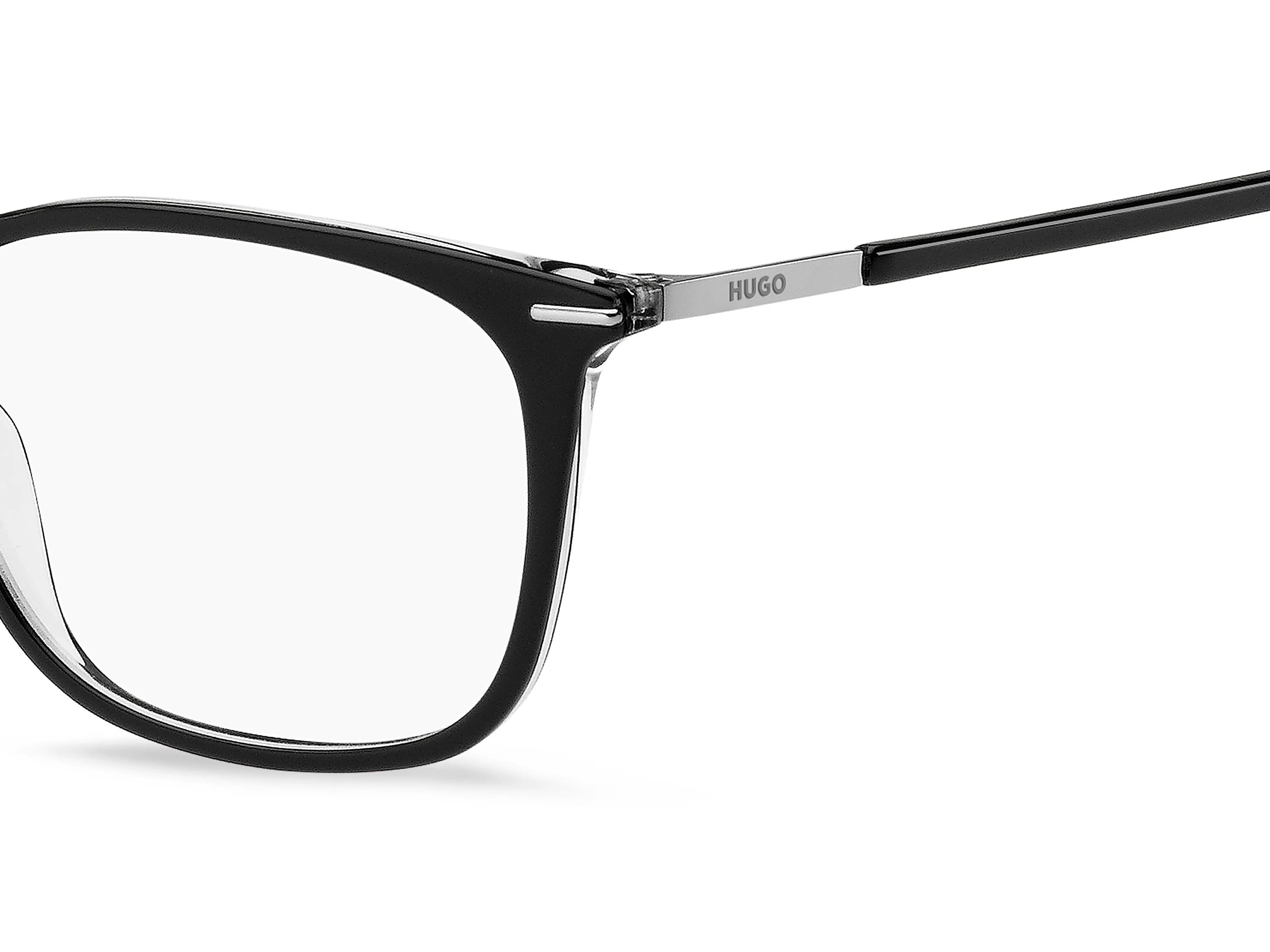 Hugo Boss HG 1278 7C5 Montature da vista Acetato Nero Squadrata - immagine 3