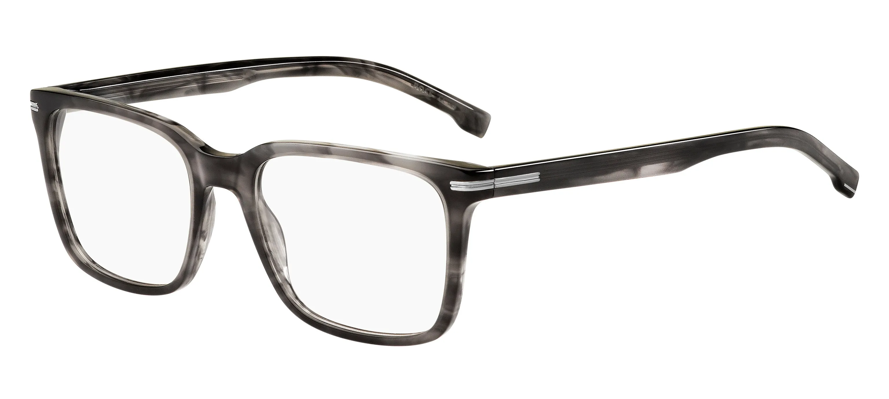 Hugo Boss BOSS 1602 2W8 Montature da vista Plastica Corno grigio Squadrata - immagine 1