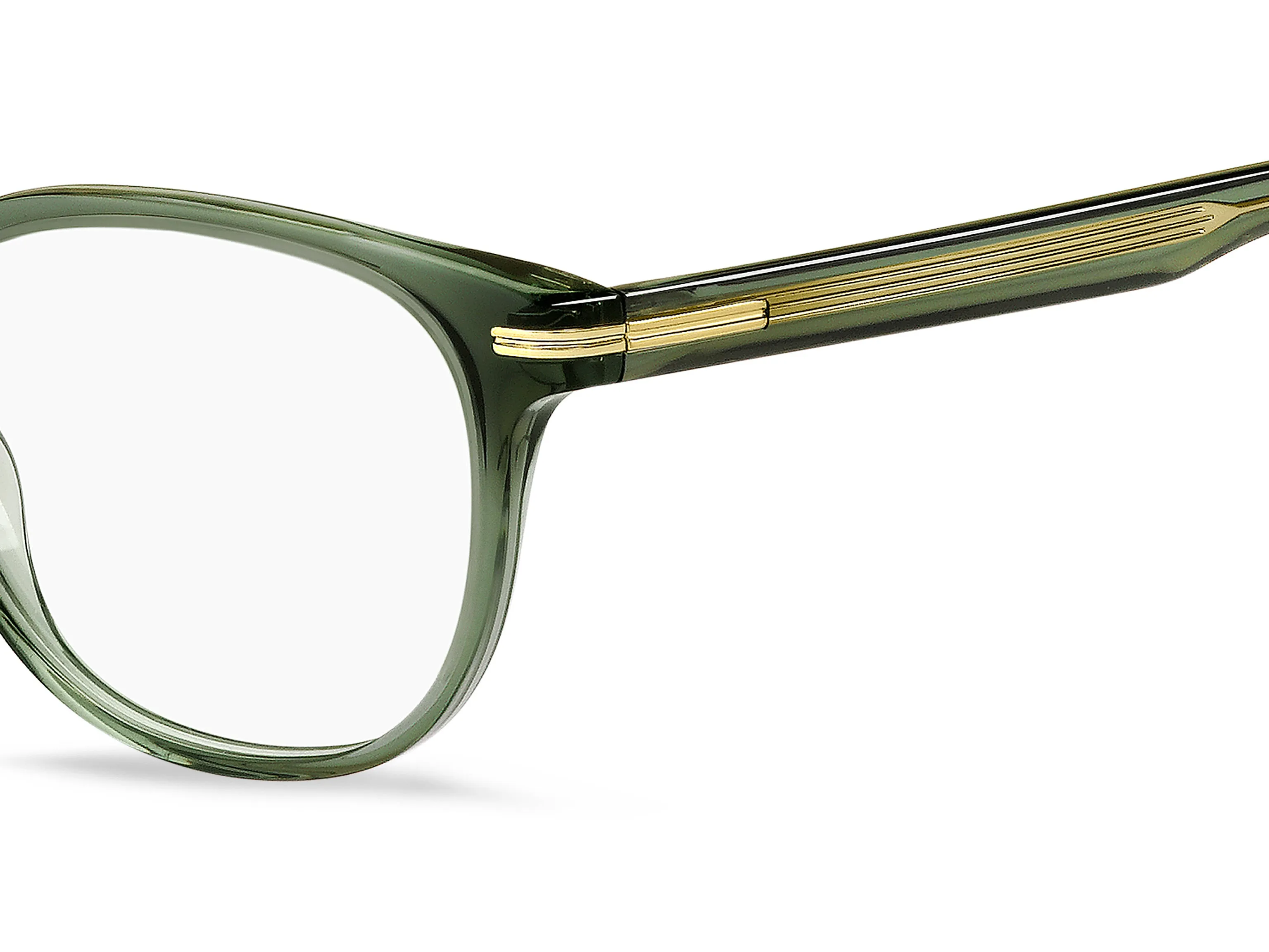 Hugo Boss BOSS 1601 1ED Montature da vista Plastica Verde Rotonda - immagine 3