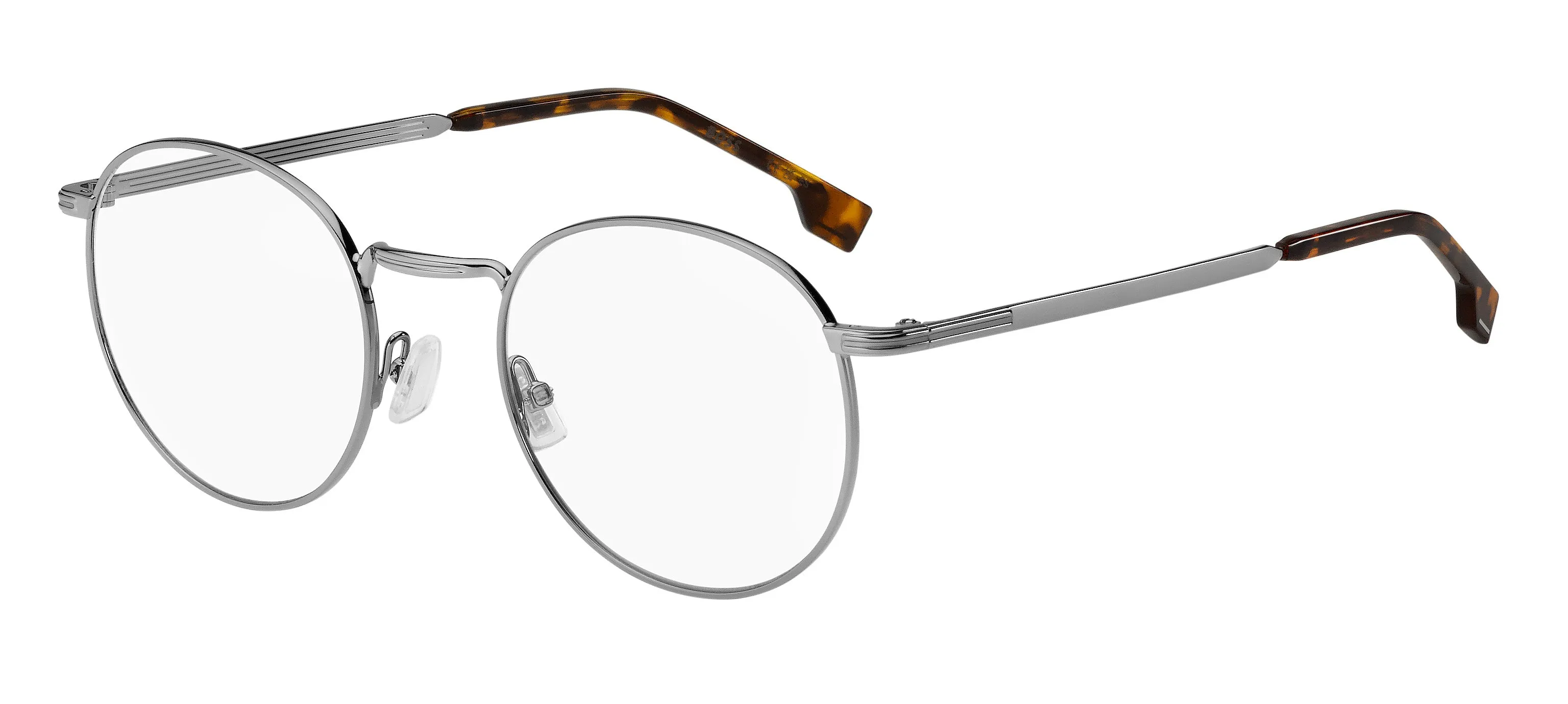 Hugo Boss BOSS 1605 6LB Montature da vista Acciaio Grigio Rotonda - immagine 1