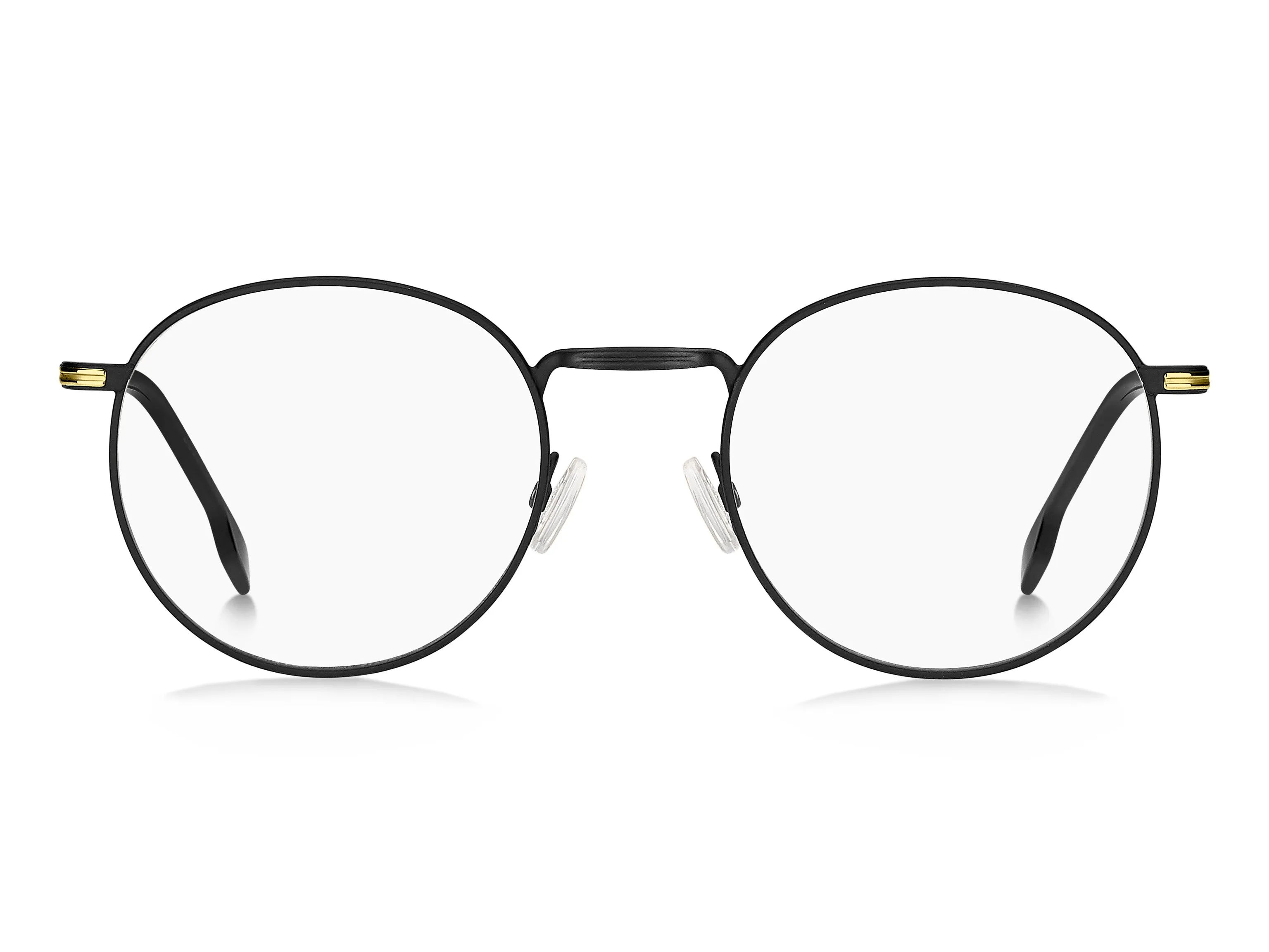 Hugo Boss BOSS 1605 2M2 Montature da vista Acciaio Nero Rotonda - immagine 2