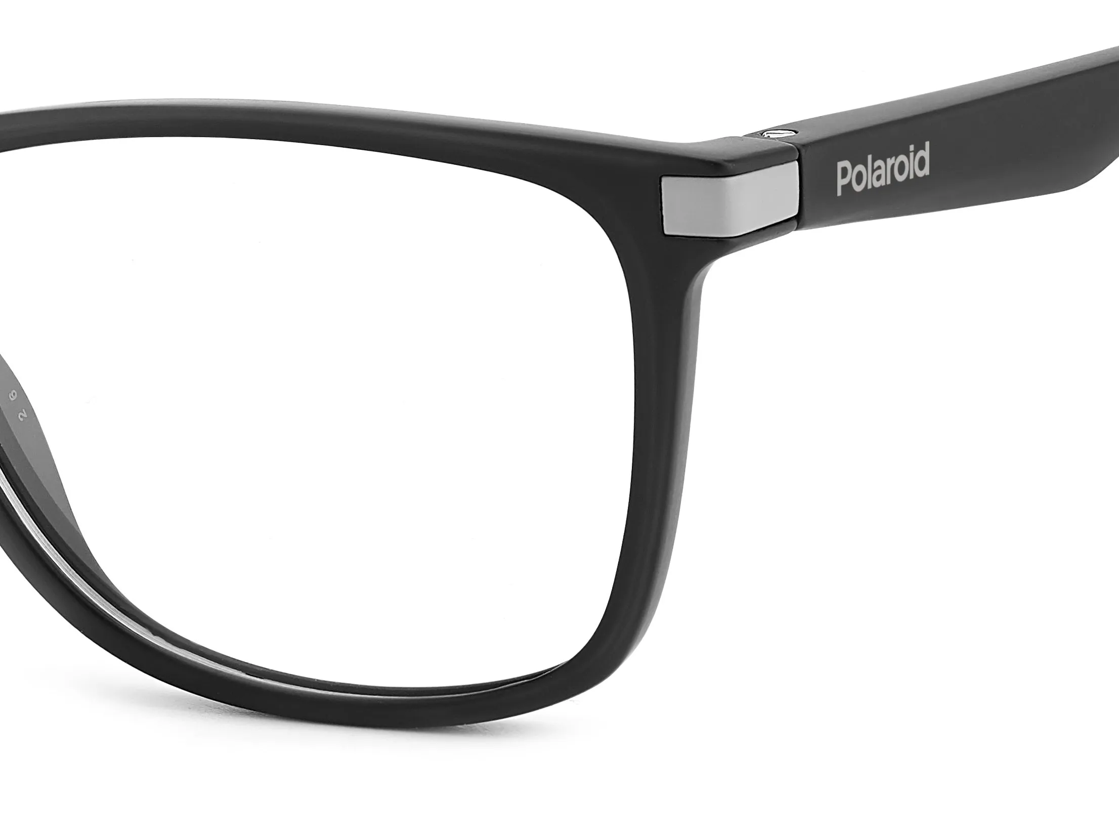 Polaroid PLD D514 O6W Montature da vista Plastica Nero opaco/Grigio Squadrata - immagine 4