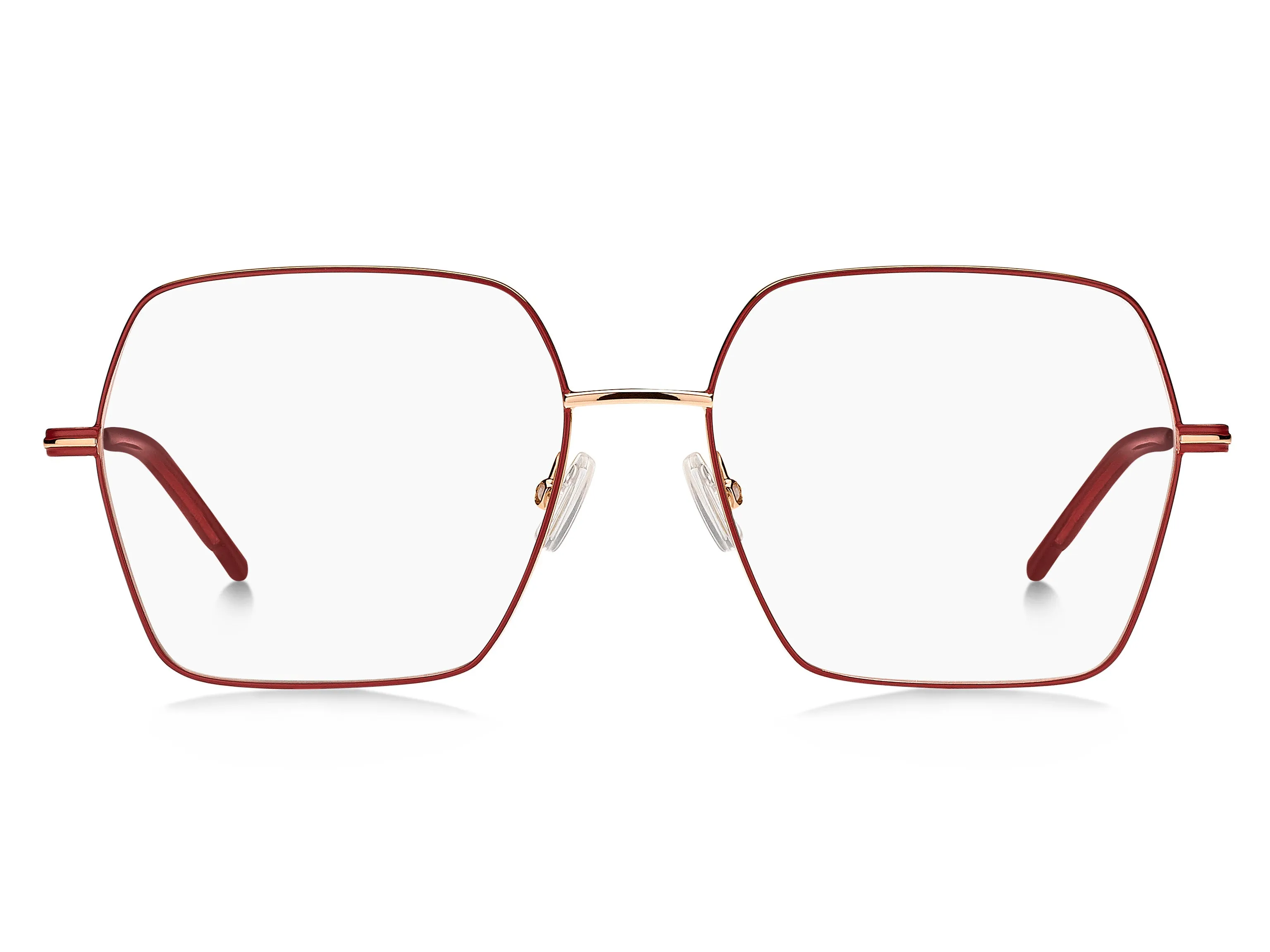 Hugo Boss BOSS 1592 Y11 Montature da vista Metallo Oro rosso Squadrata - immagine 2