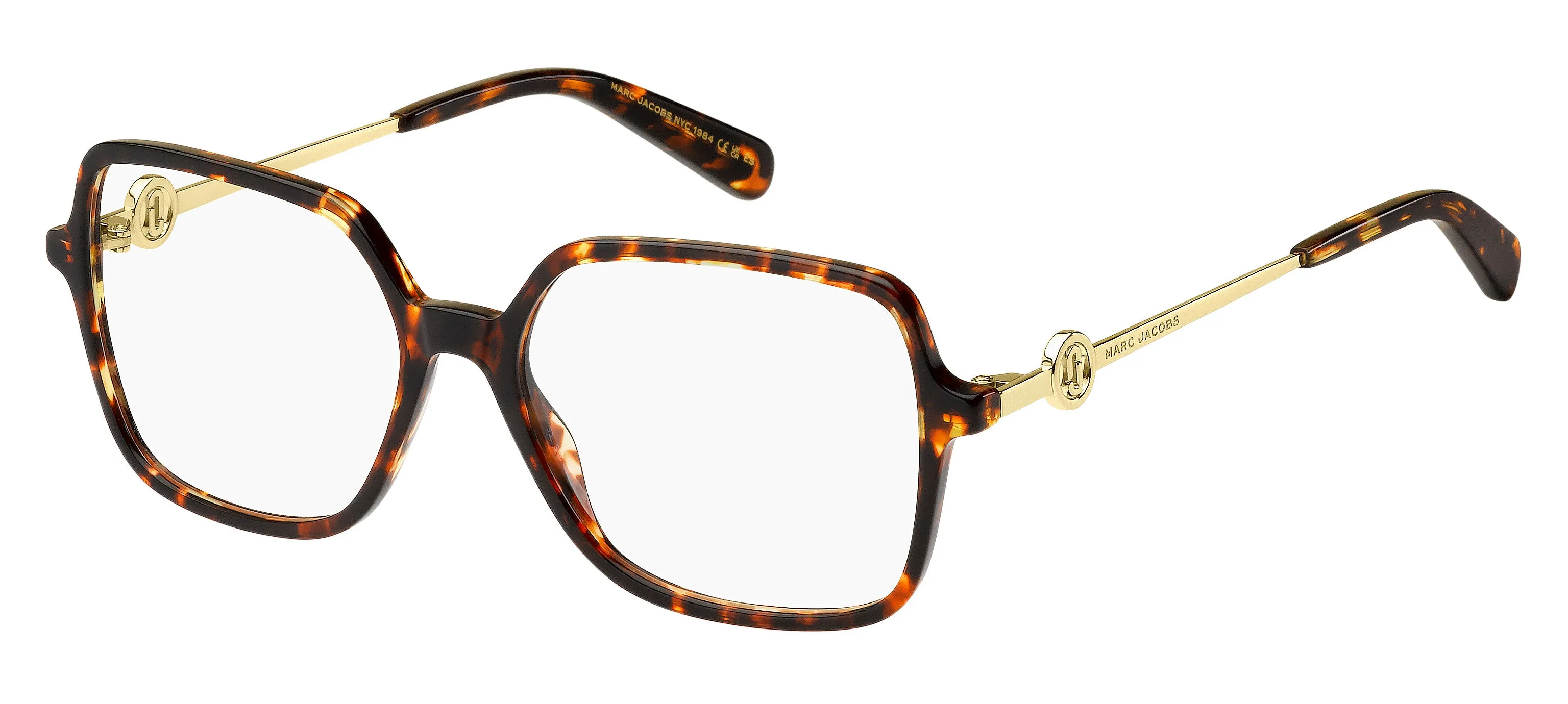 Marc Jacobs MARC 691 086 Montature da vista Acetato Havana Squadrata - immagine 1