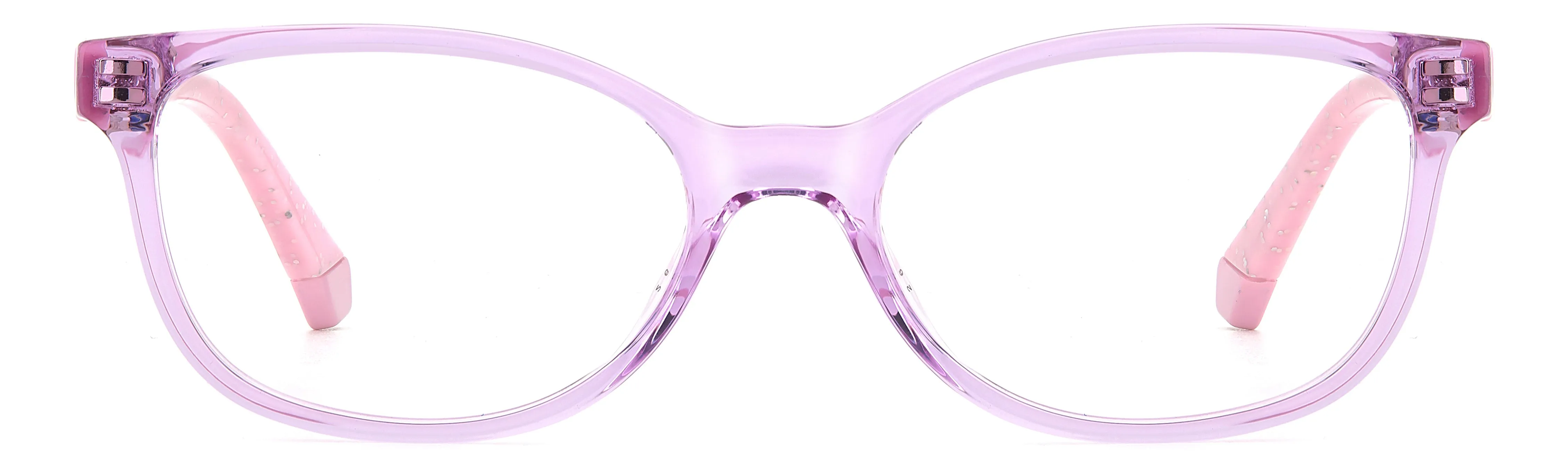 Polaroid PLD D833 789 Montature da vista bambino Plastica Lilla Cat Eye - immagine 2