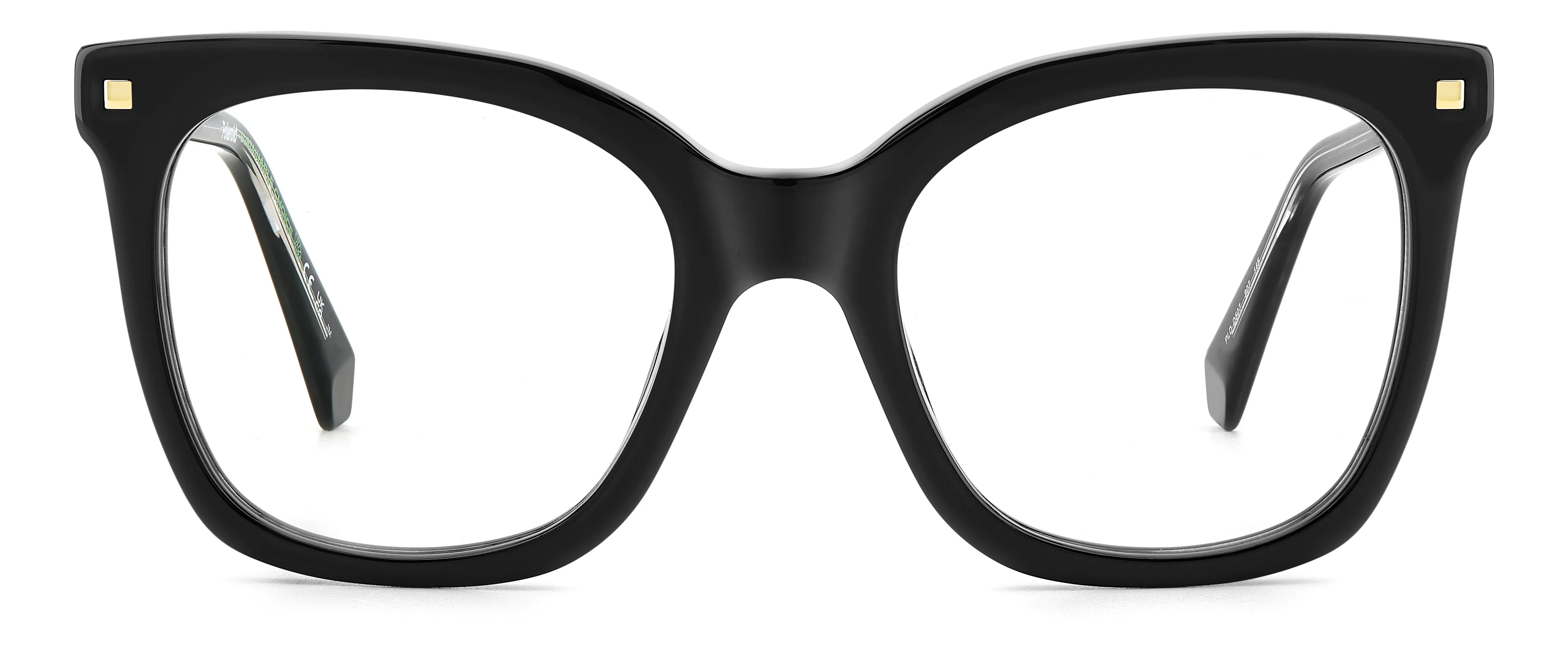 Polaroid PLD D507 807 Montature da vista Plastica Nero Squadrata - immagine 2