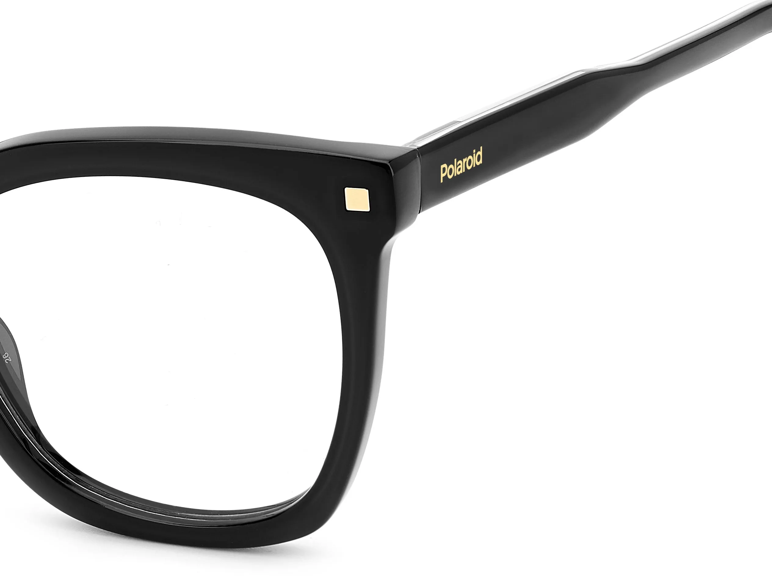 Polaroid PLD D507 807 Montature da vista Plastica Nero Squadrata - immagine 4