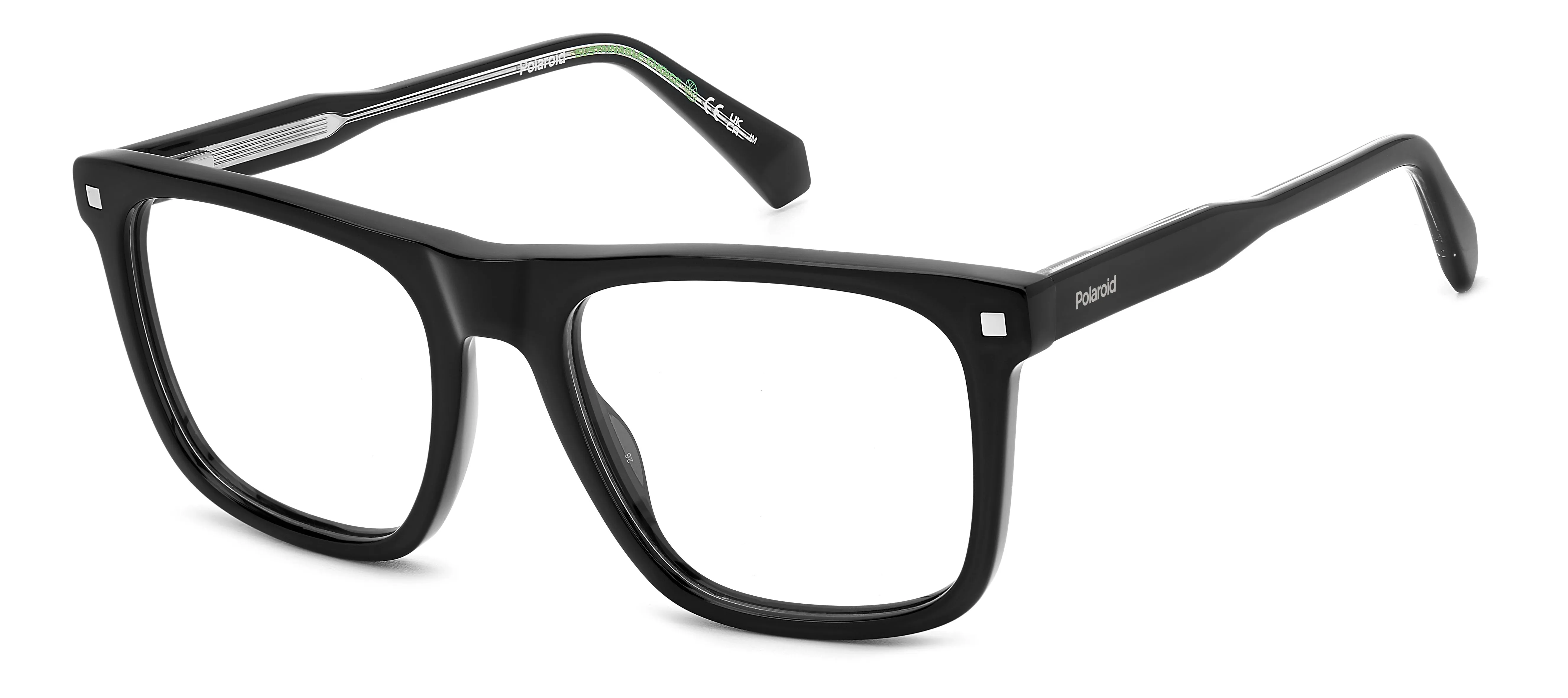 Polaroid PLD D506 807 Montature da vista Plastica Nero Squadrata - immagine 1