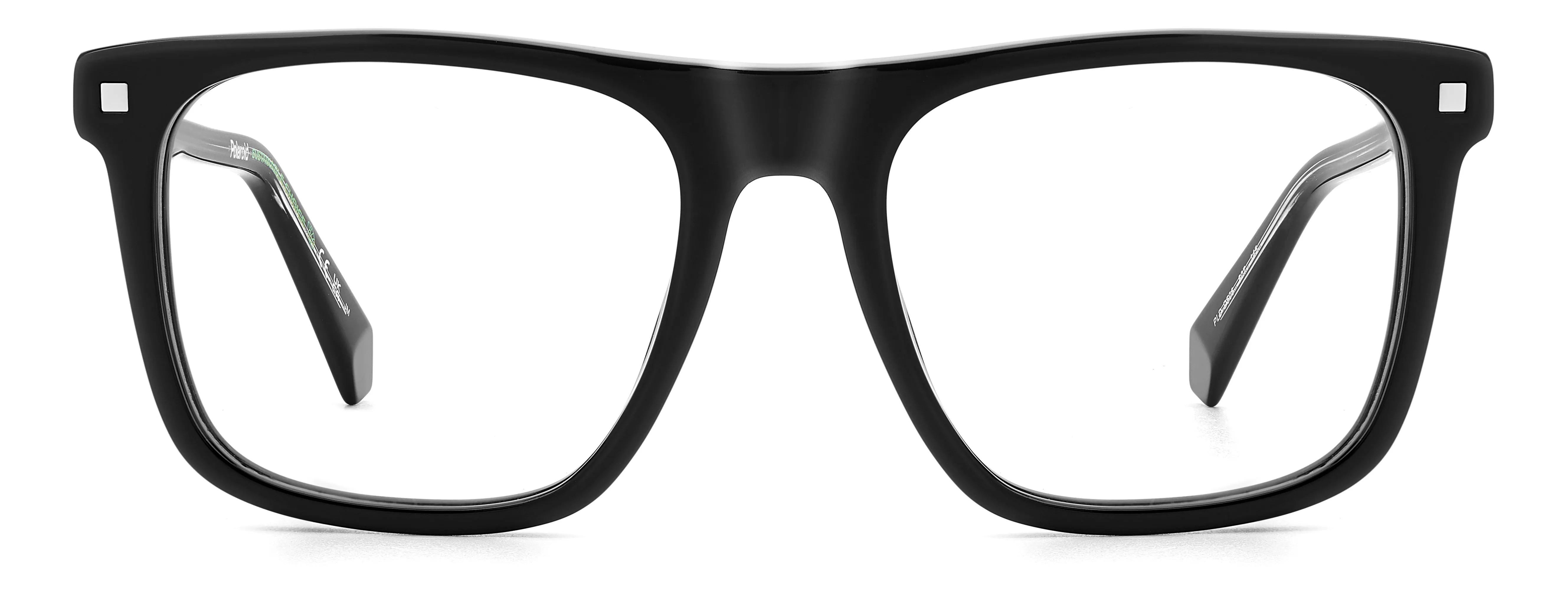 Polaroid PLD D506 807 Montature da vista Plastica Nero Squadrata - immagine 2