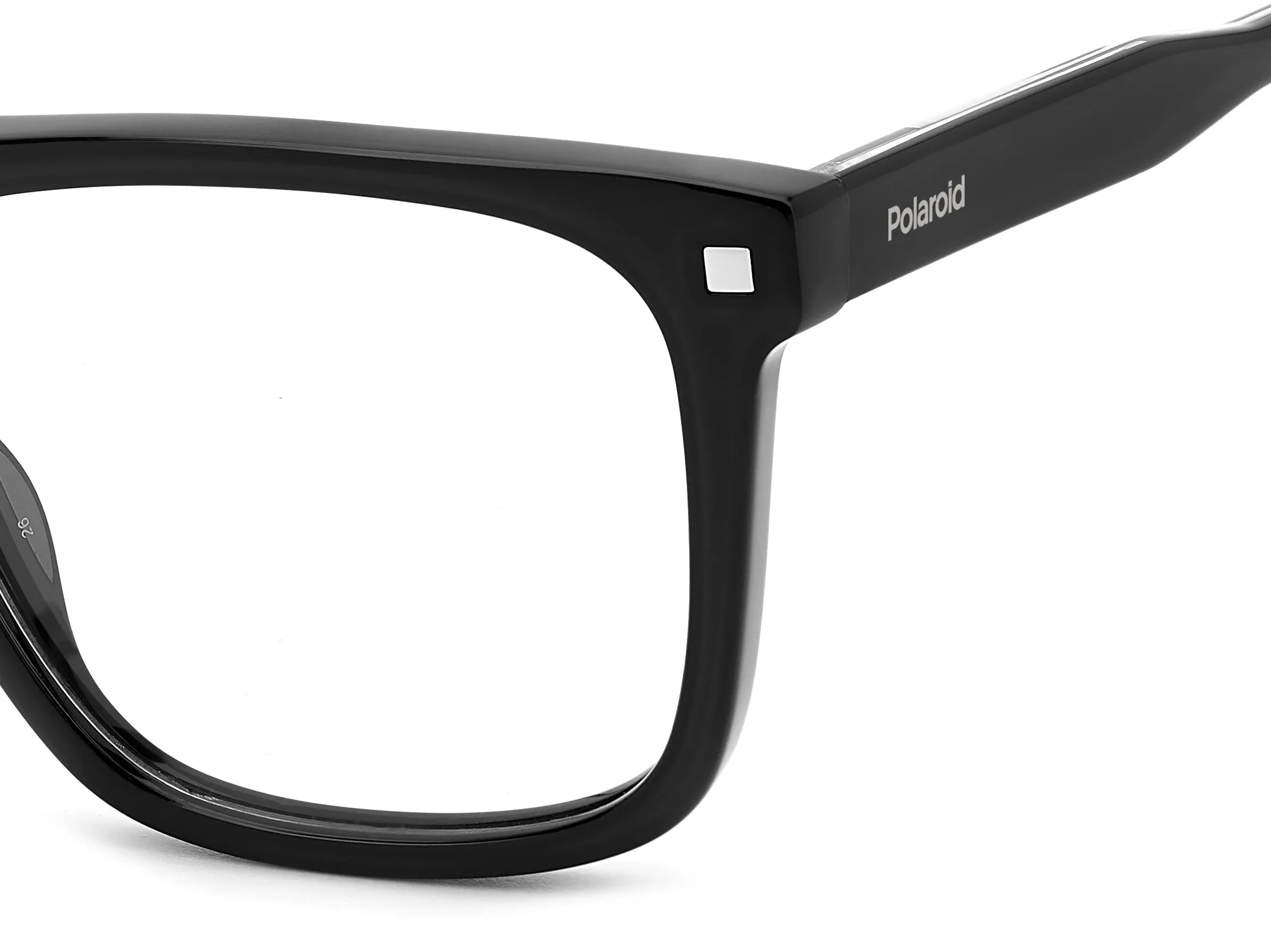 Polaroid PLD D506 807 Montature da vista Plastica Nero Squadrata - immagine 4