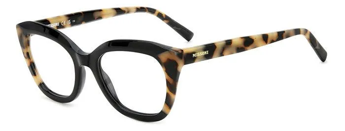 Missoni MIS 0157 WR7 Montature da vista Acetato Havana/Nero Squadrata - immagine 1