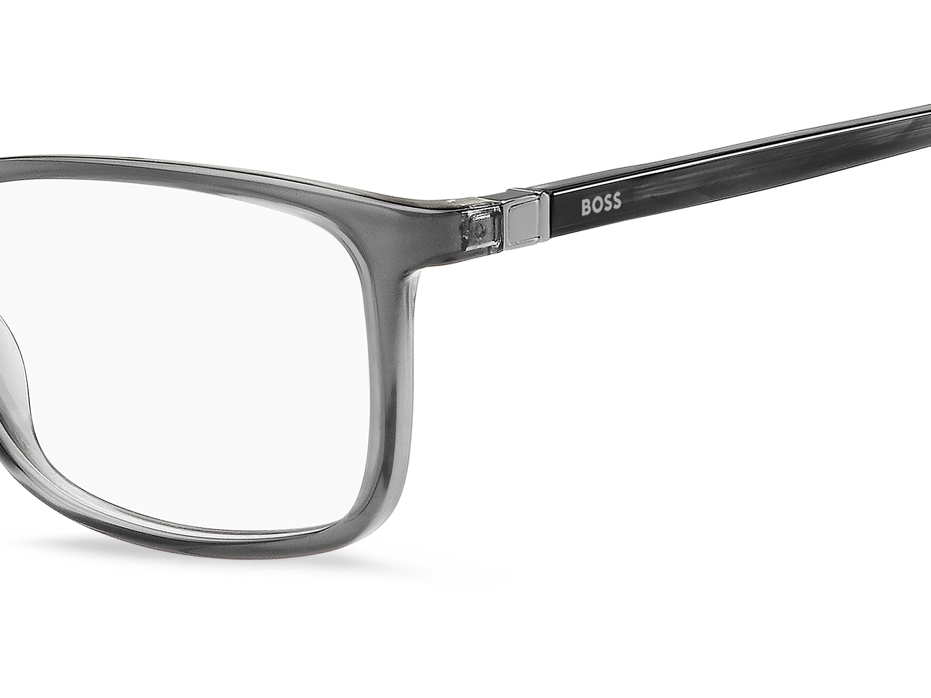 Hugo Boss BOSS 1573 E66 Montature da vista Plastica Grigio Squadrata - immagine 3