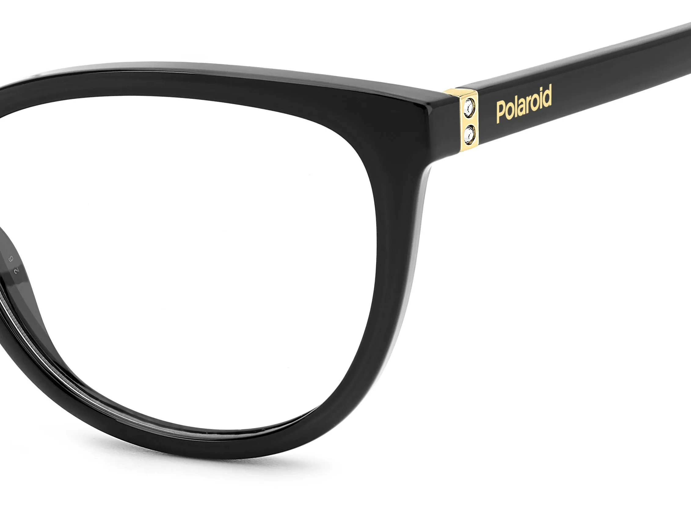 Polaroid PLD D504 807 Montature da vista Plastica Nero Cat Eye - immagine 4
