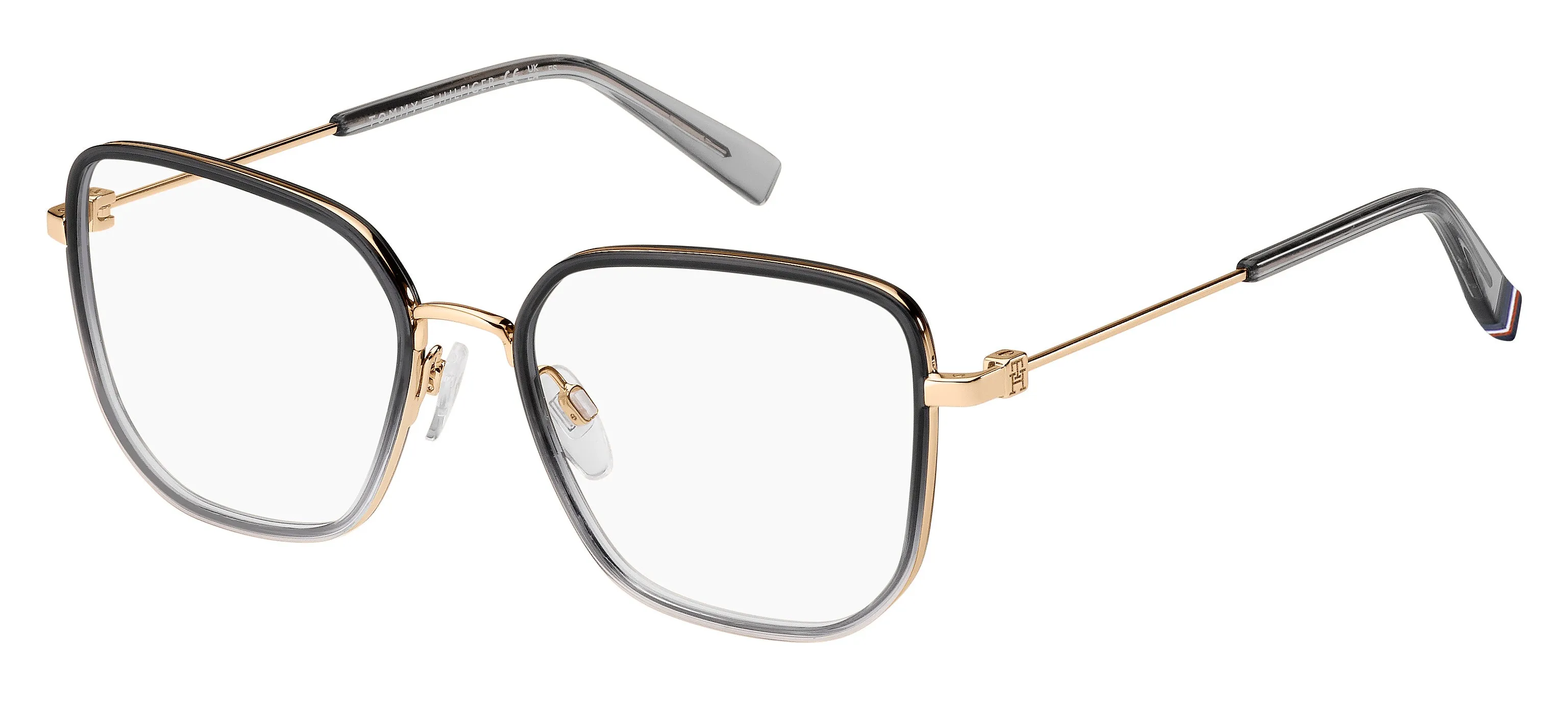 Tommy Hilfiger TH 2057 KB7 Montature da vista Acciaio Grigio Geometrica - immagine 1