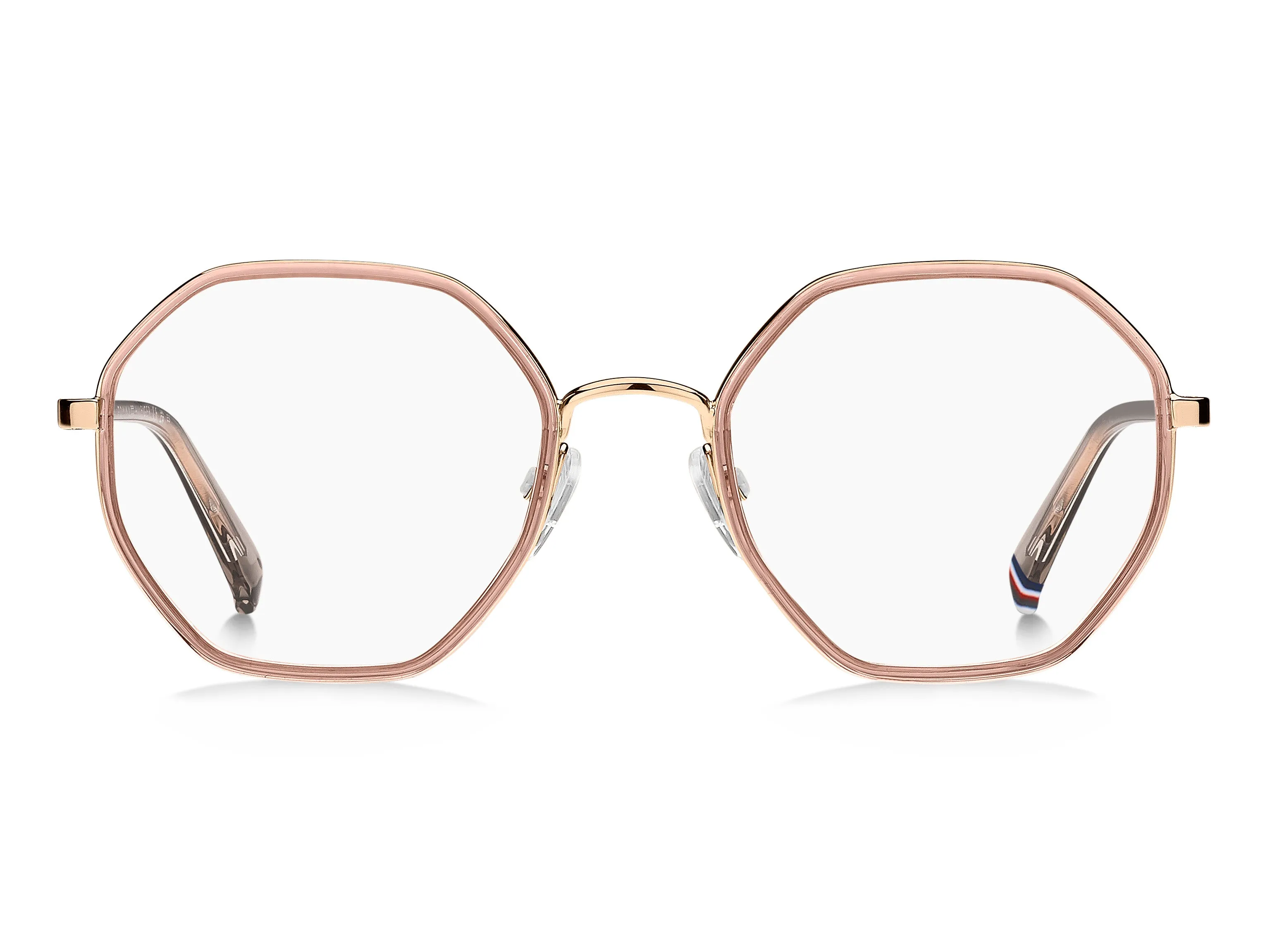 Tommy Hilfiger TH 2056 35J Montature da vista Acciaio Rosa Geometrica - immagine 2