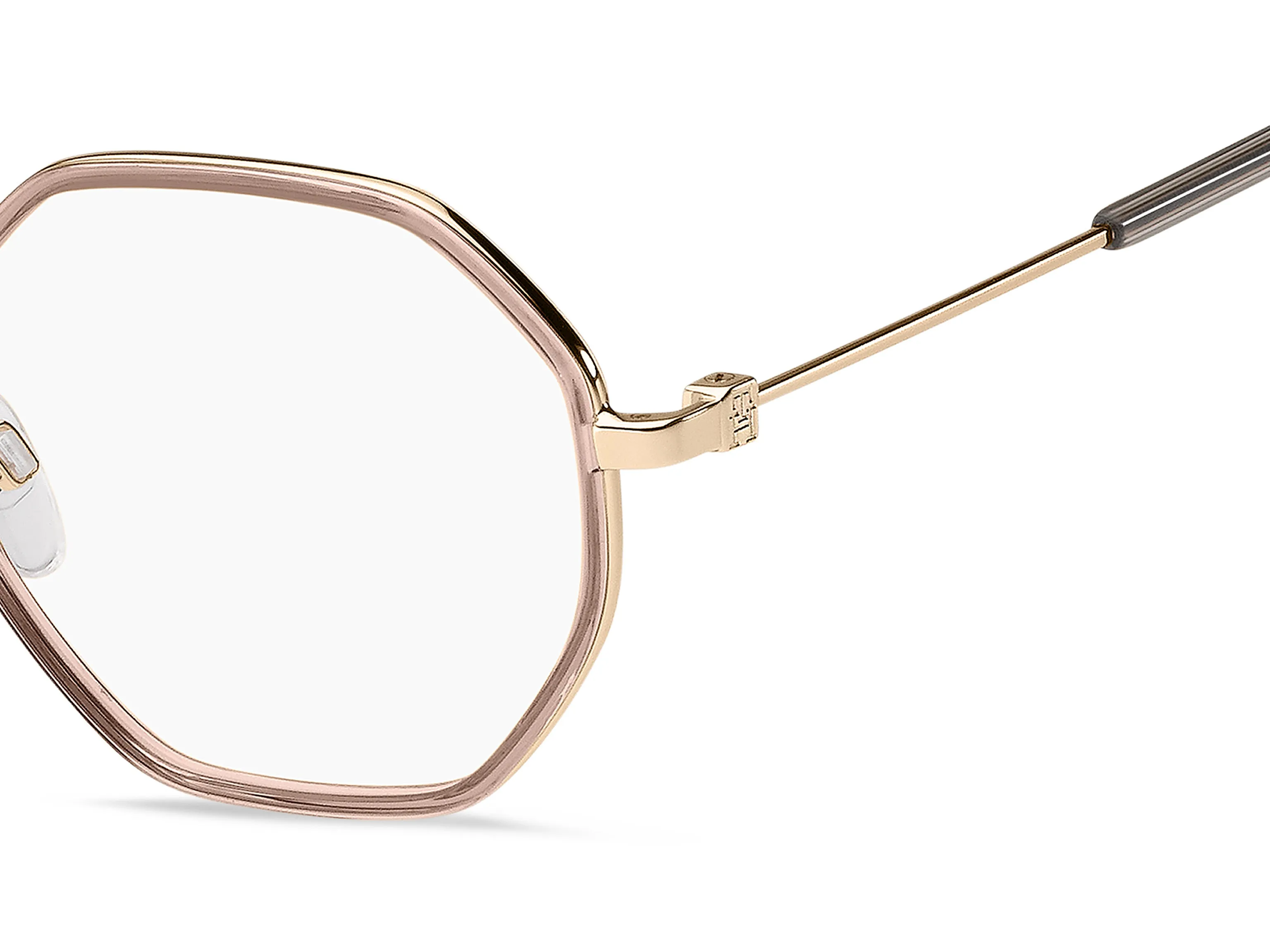 Tommy Hilfiger TH 2056 35J Montature da vista Acciaio Rosa Geometrica - immagine 3