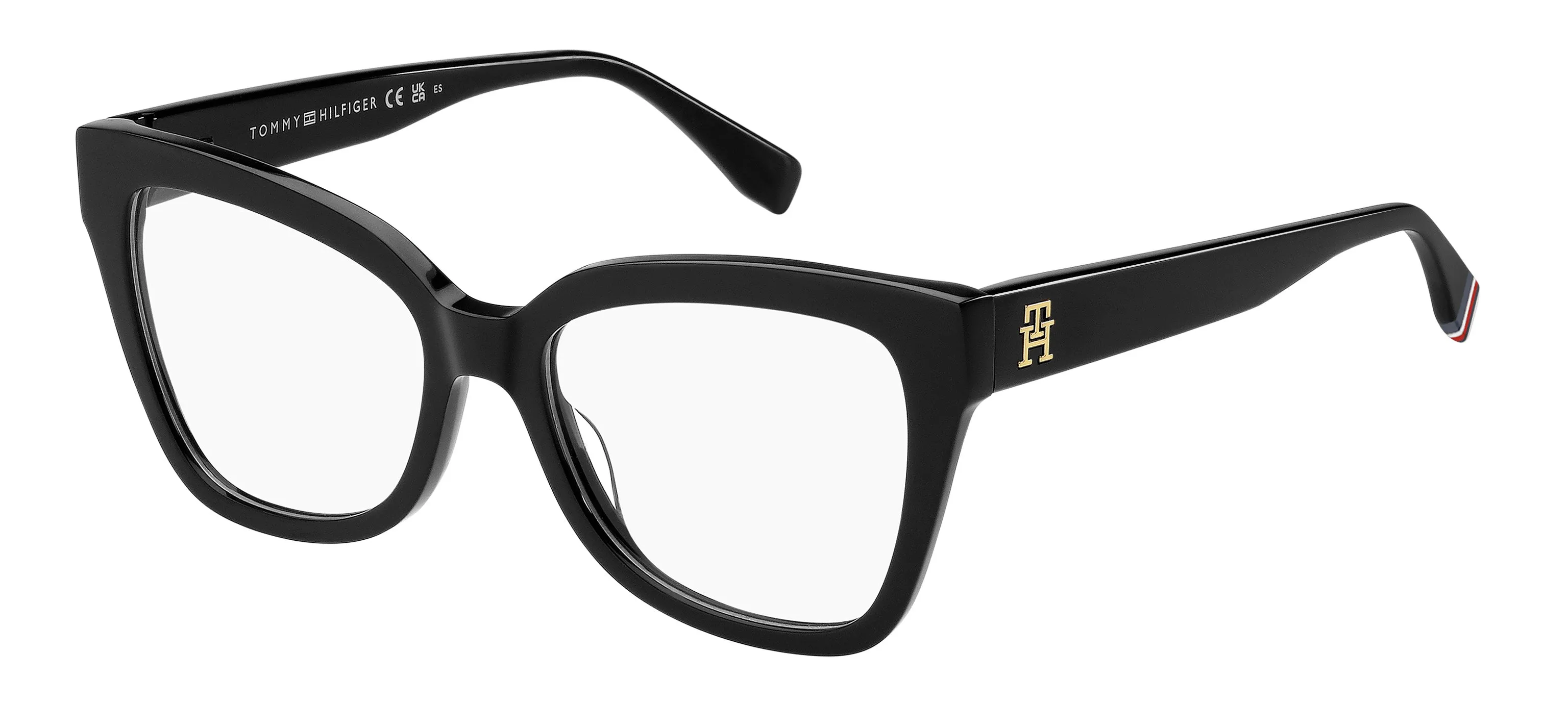 Tommy Hilfiger TH 2053 807 Montature da vista Acetato Nero Squadrata - immagine 1