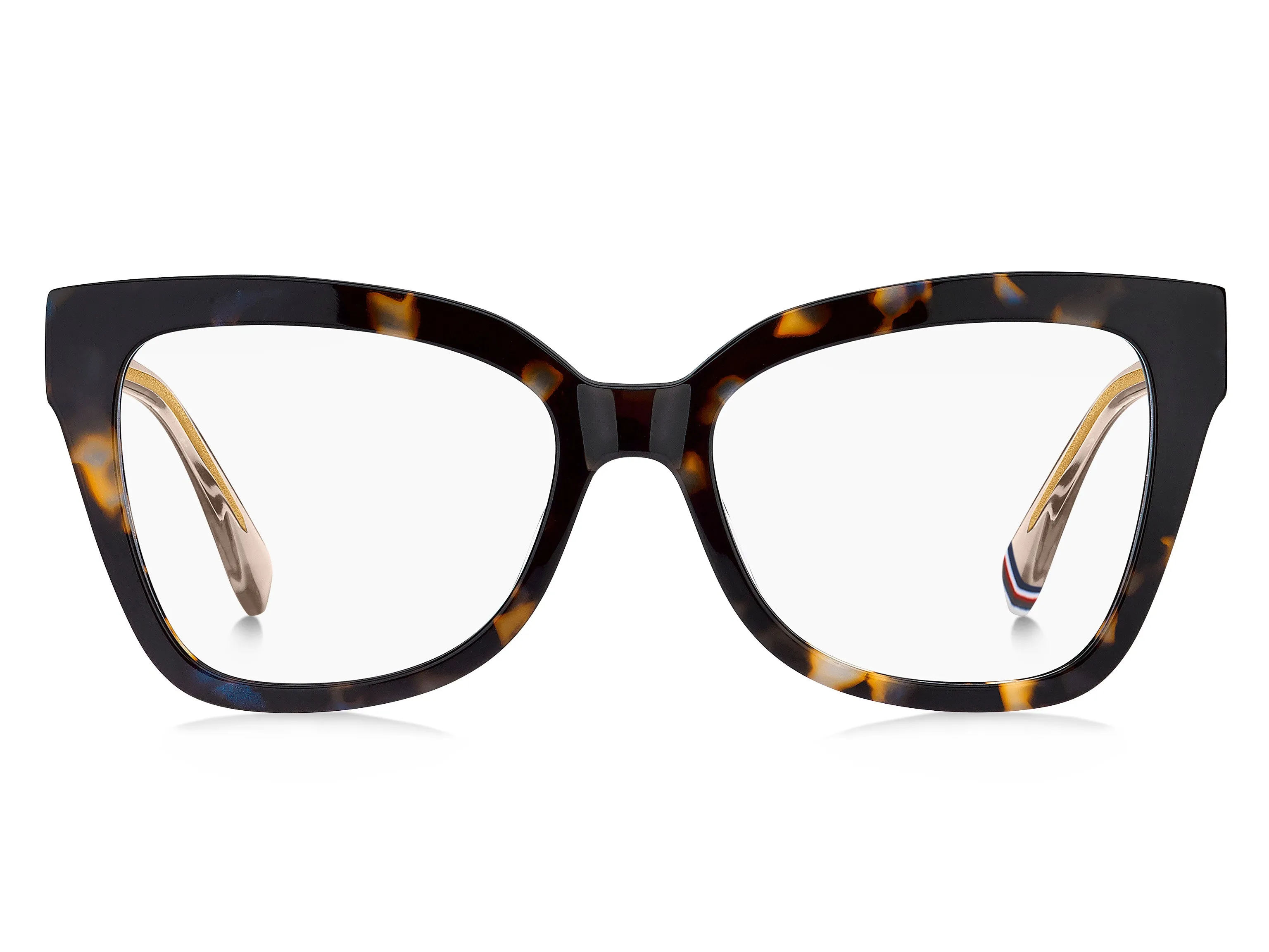 Tommy Hilfiger TH 2053 1ZN Montature da vista Acetato Blu/Nude Squadrata - immagine 2