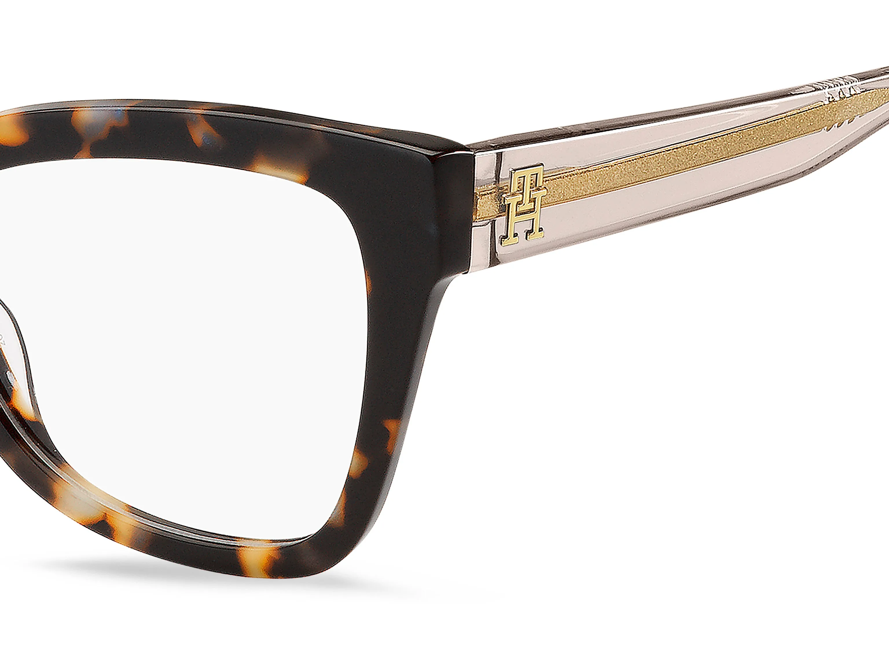 Tommy Hilfiger TH 2053 1ZN Montature da vista Acetato Blu/Nude Squadrata - immagine 3