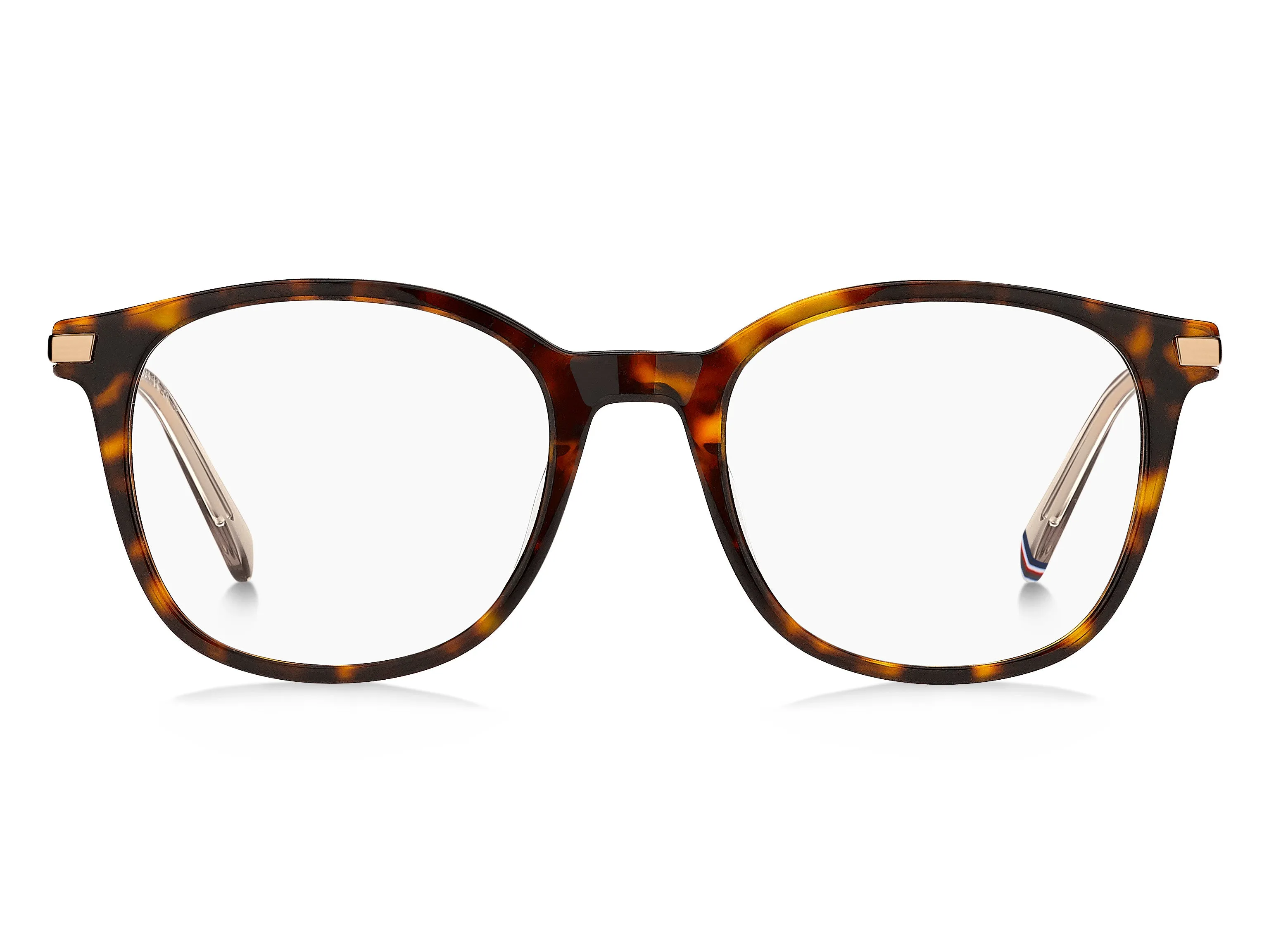 Tommy Hilfiger TH 2050 086 Montature da vista Acetato Havana Squadrata - immagine 2