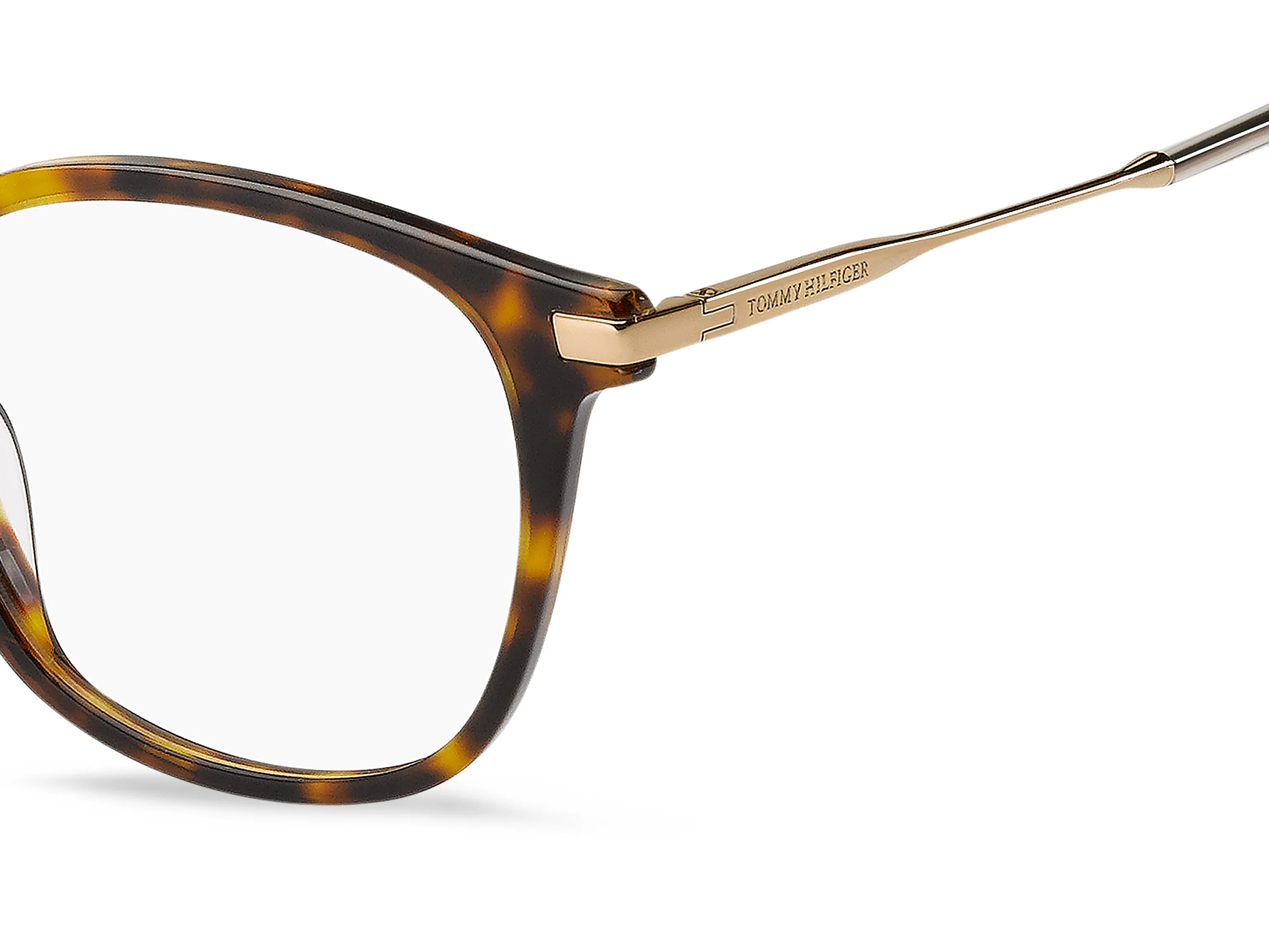 Tommy Hilfiger TH 2050 086 Montature da vista Acetato Havana Squadrata - immagine 3