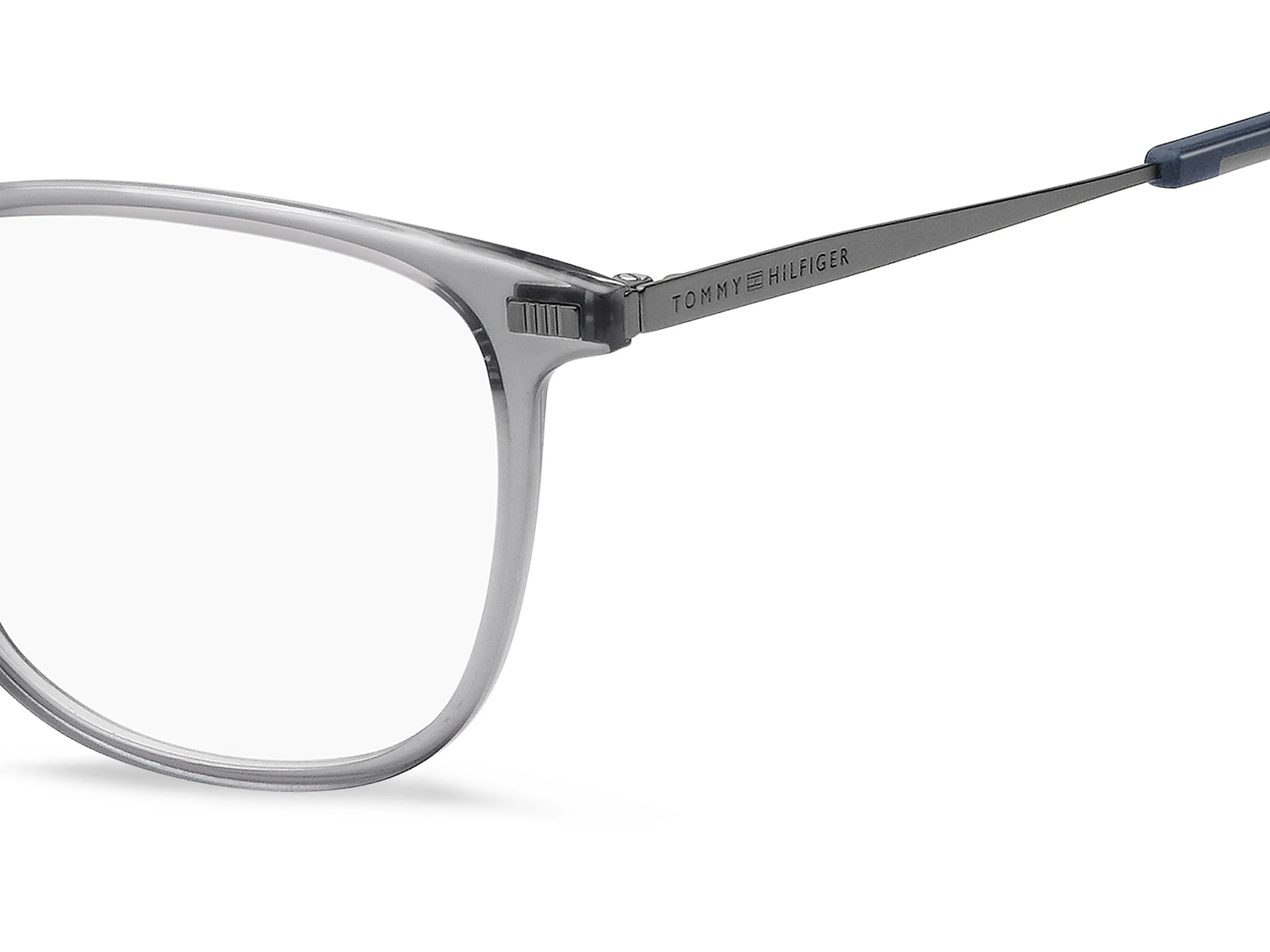 Tommy Hilfiger TH 2038 09V Montature da vista Polyamide Grigio/Blu Squadrata - immagine 3