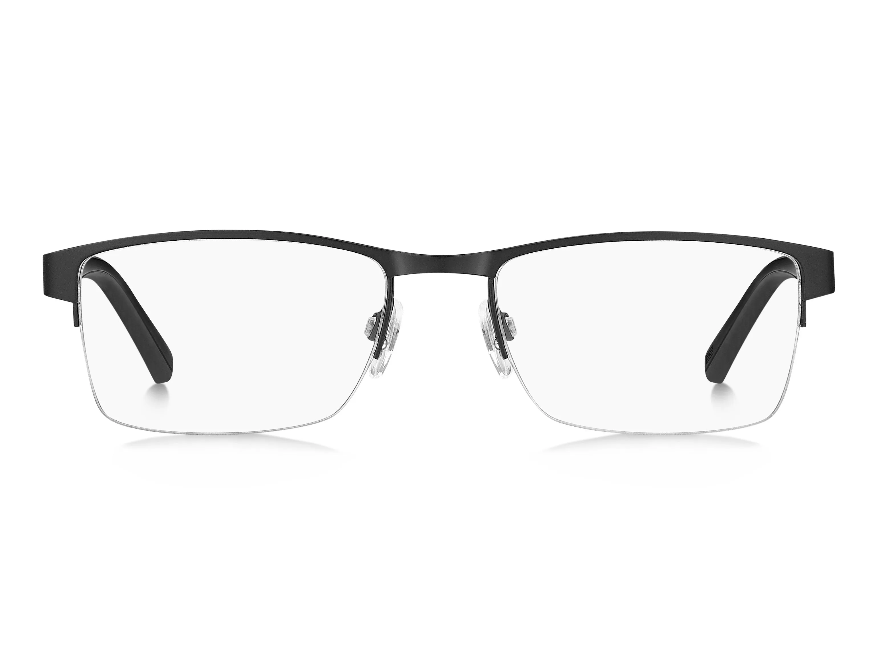 Tommy Hilfiger TH 2047 003 Montature da vista Acciaio Nero-opaco Squadrata - immagine 2