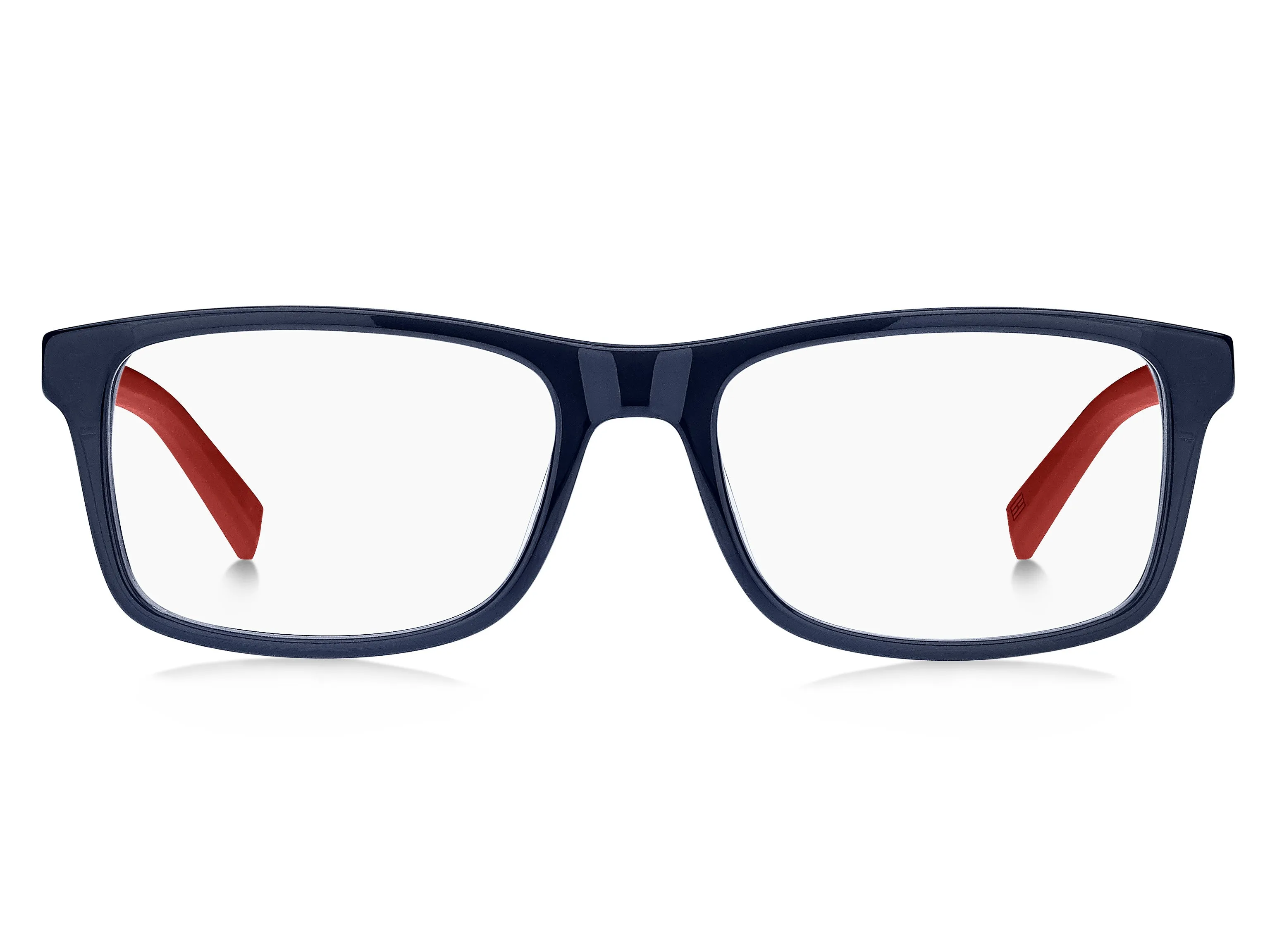 Tommy Hilfiger TH 2044 8RU Montature da vista Acetato Blu/Rosso Squadrata - immagine 2