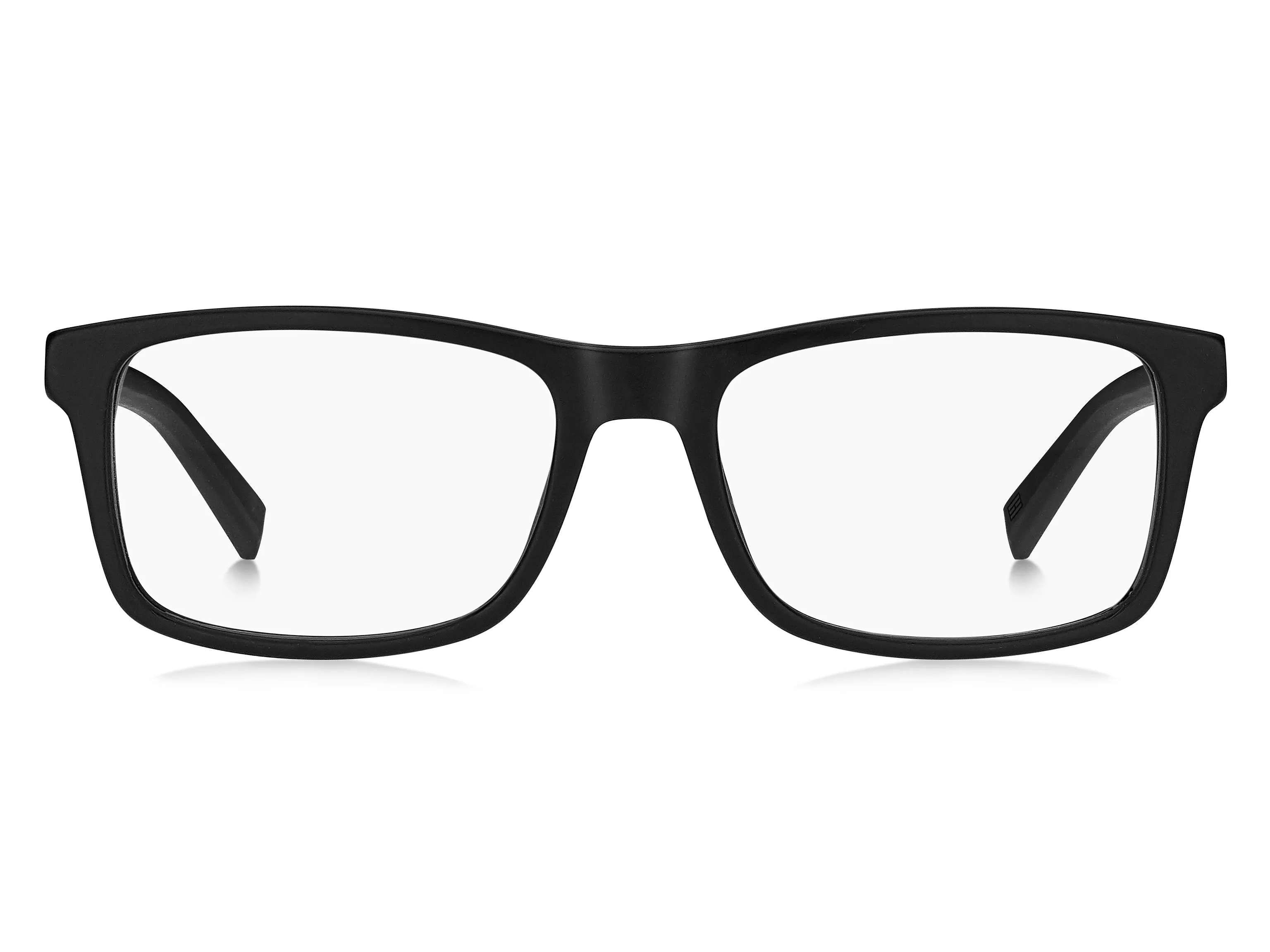 Tommy Hilfiger TH 2044 003 Montature da vista Acetato Nero-opaco Squadrata - immagine 2