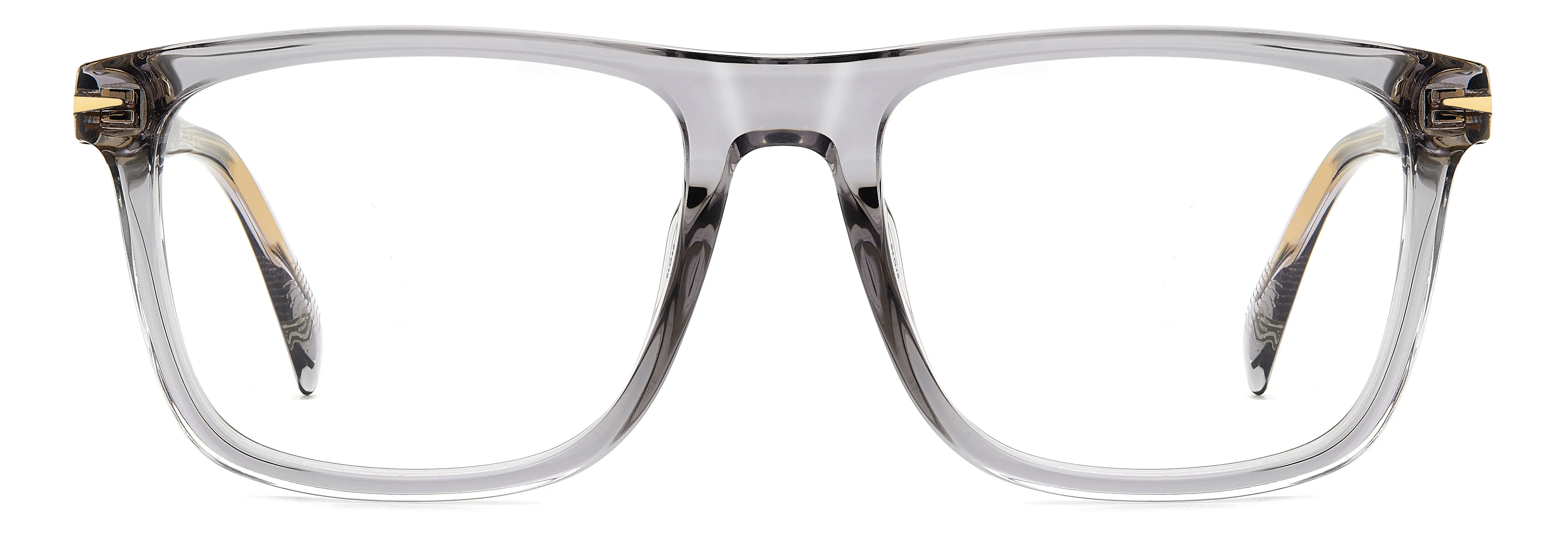 DAVID BECKHAM DB 7115 KB7 Montature da vista Acetato Grigio Squadrata - immagine 2