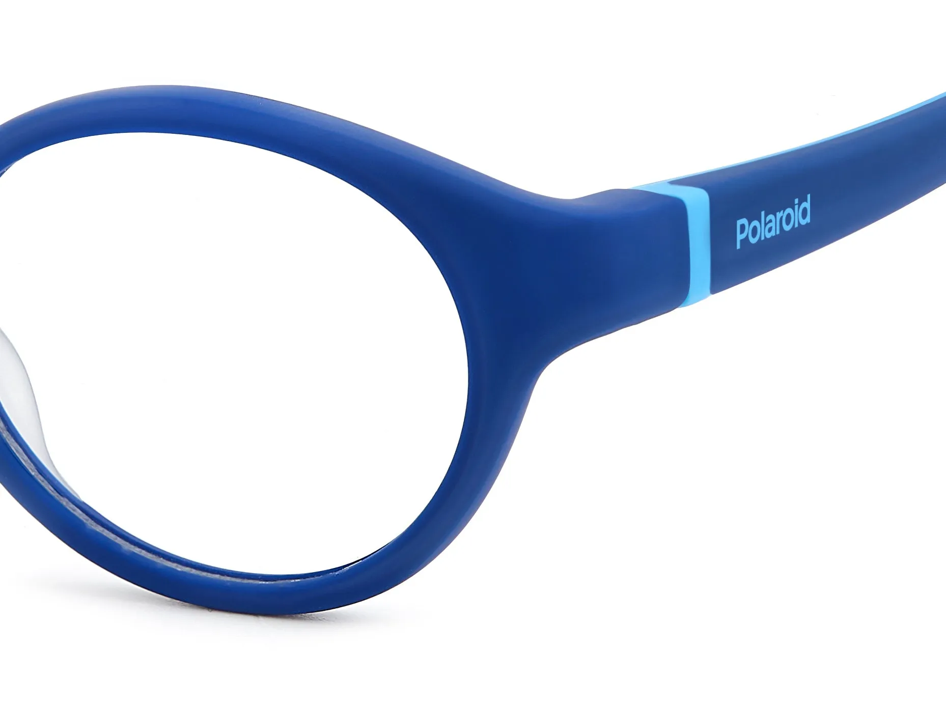 Polaroid PLD K007 FLL Montature da vista bambino Plastica Blu Rotonda - immagine 4