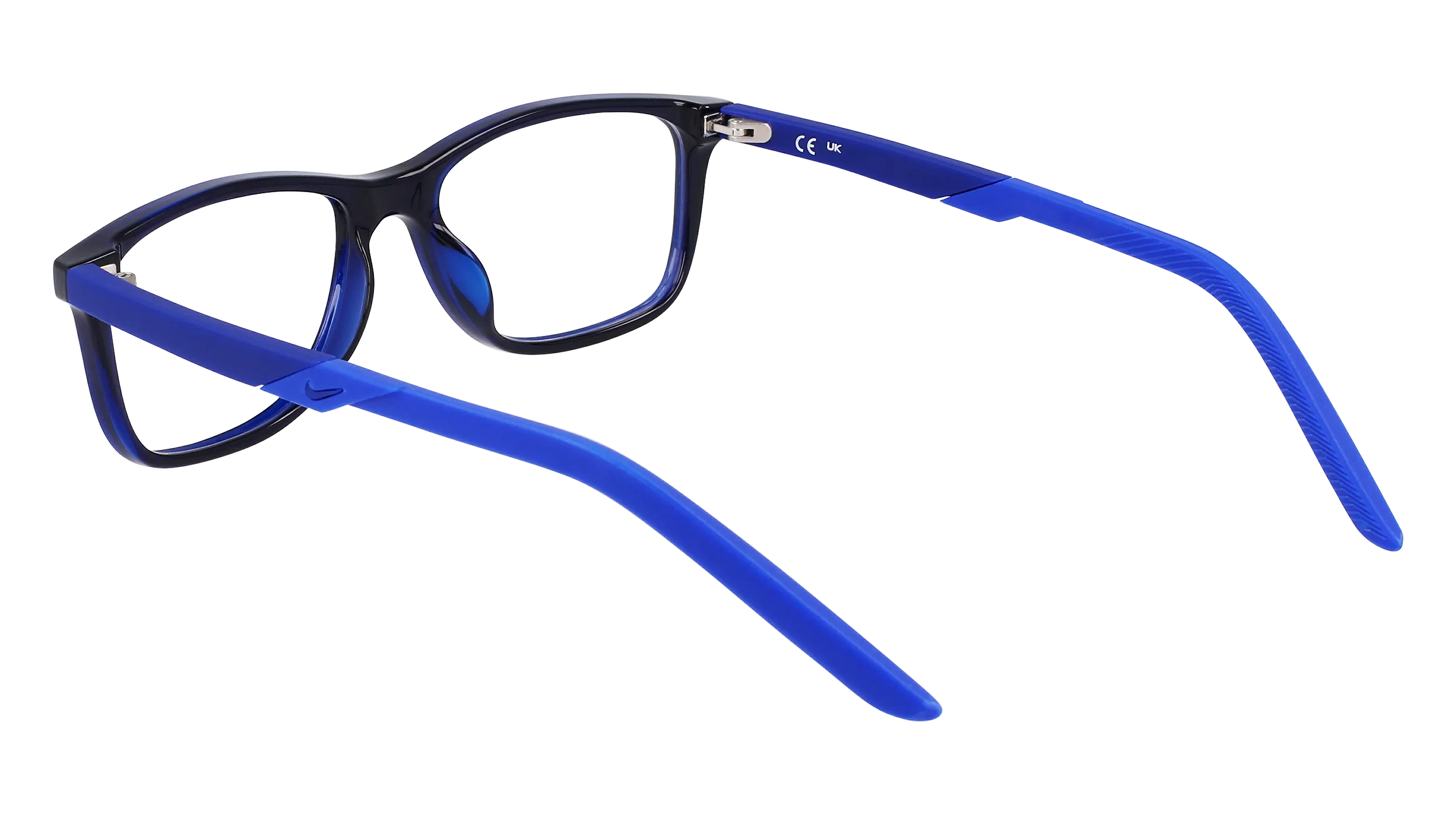 Nike NIKE 5037 410 Montature da vista bambino Bio-iniettato Blu Squadrata Normale Normale - immagine 4