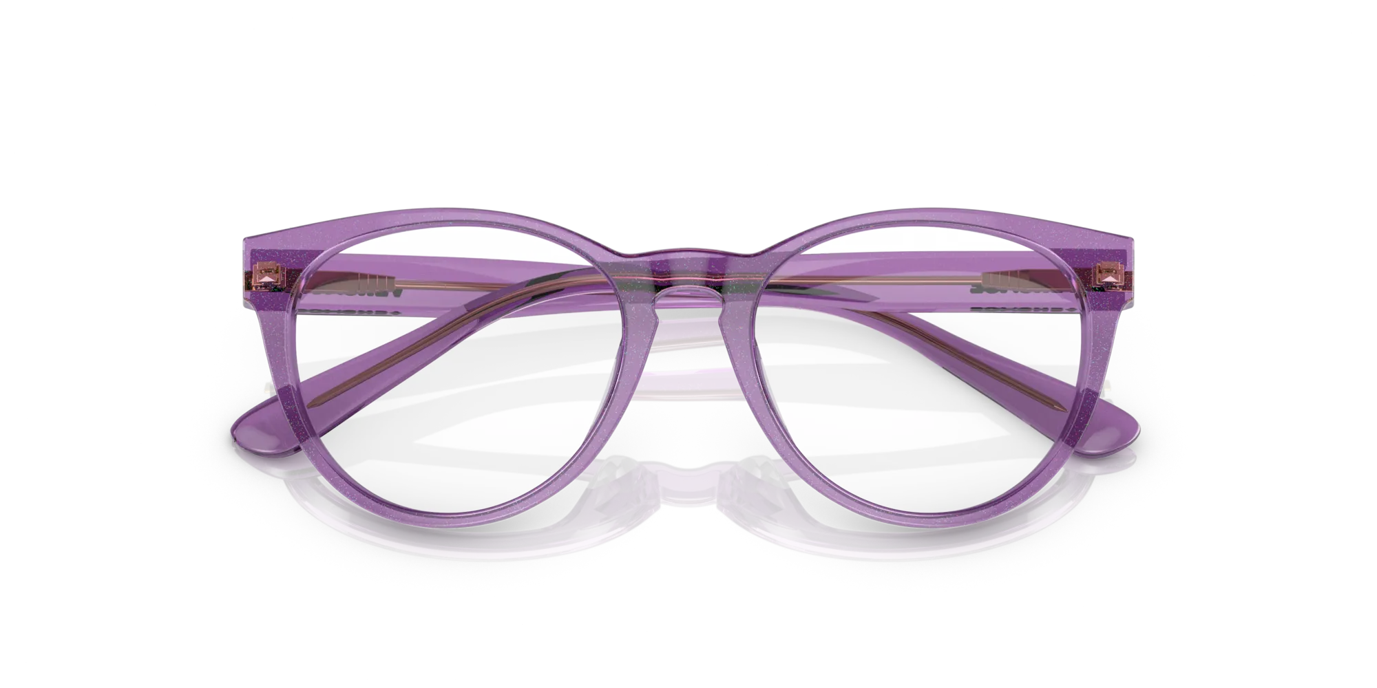 Versace VK3321U 5373 Montature da vista Acetato Viola Pantos Normale - immagine 2