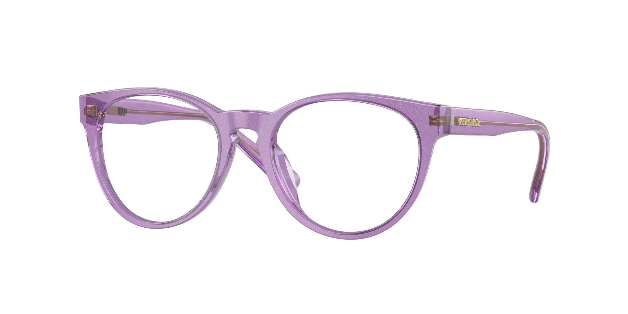 Versace VK3321U 5373 Montature da vista Acetato Viola Pantos Normale - immagine 1