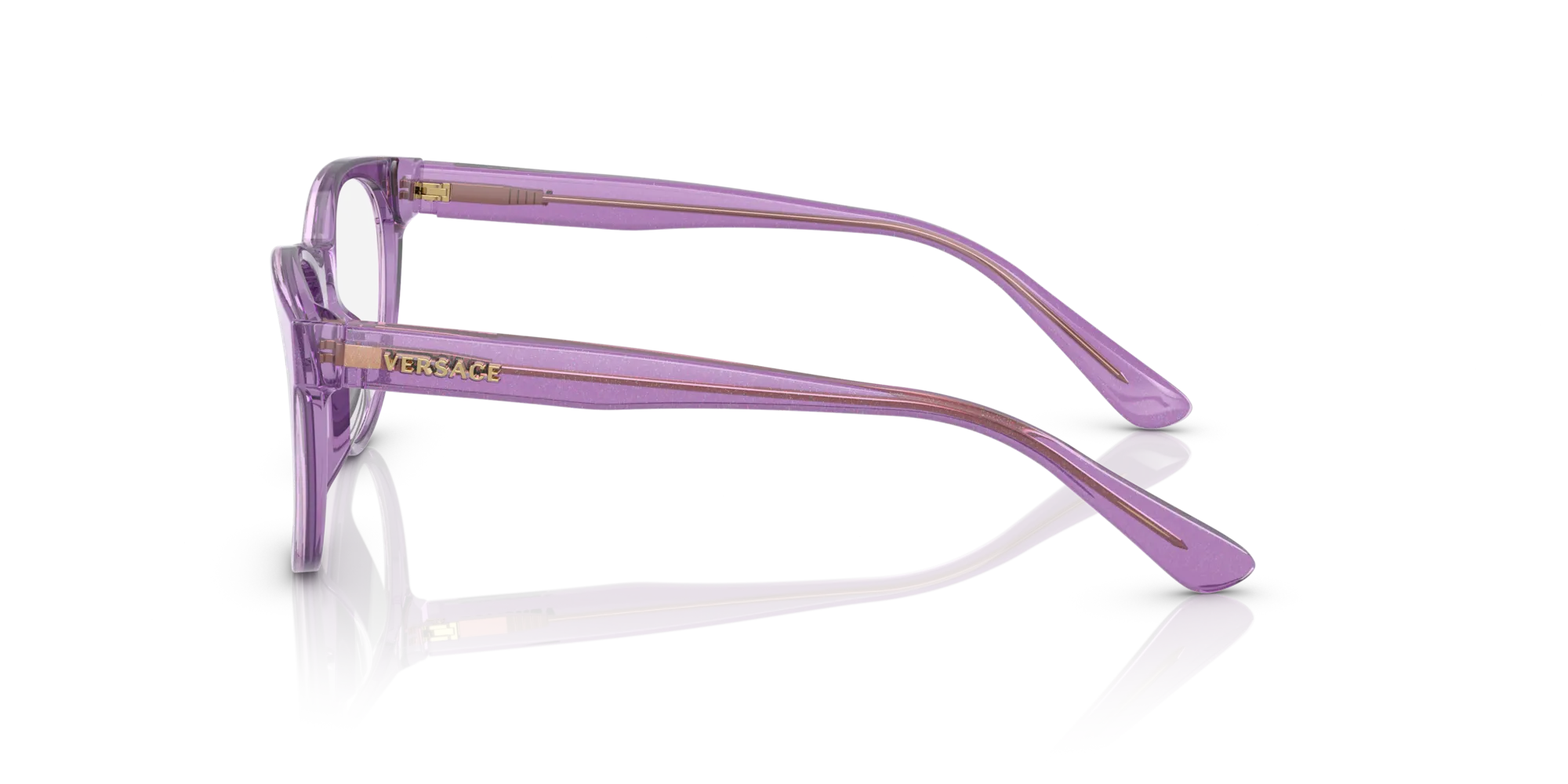 Versace VK3321U 5373 Montature da vista Acetato Viola Pantos Normale - immagine 4