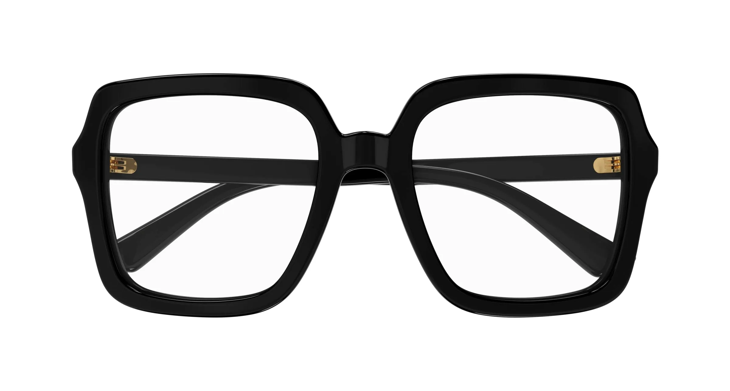 Gucci GG1318O 001 Montature da vista Acetato Nero Squadrata - immagine 2