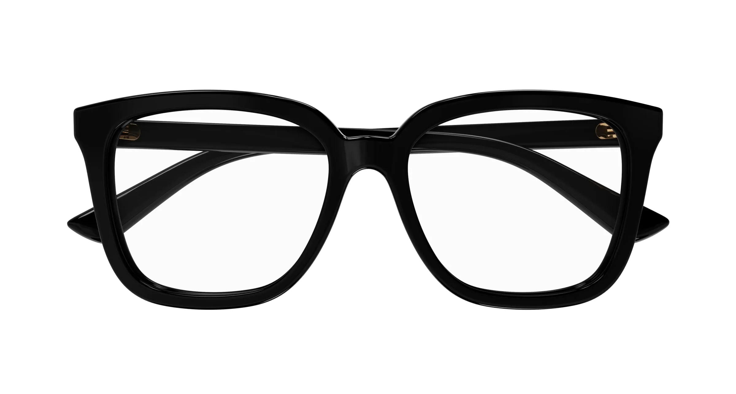 Gucci GG1319O 001 Montature da vista Acetato Nero Rotonda - immagine 2