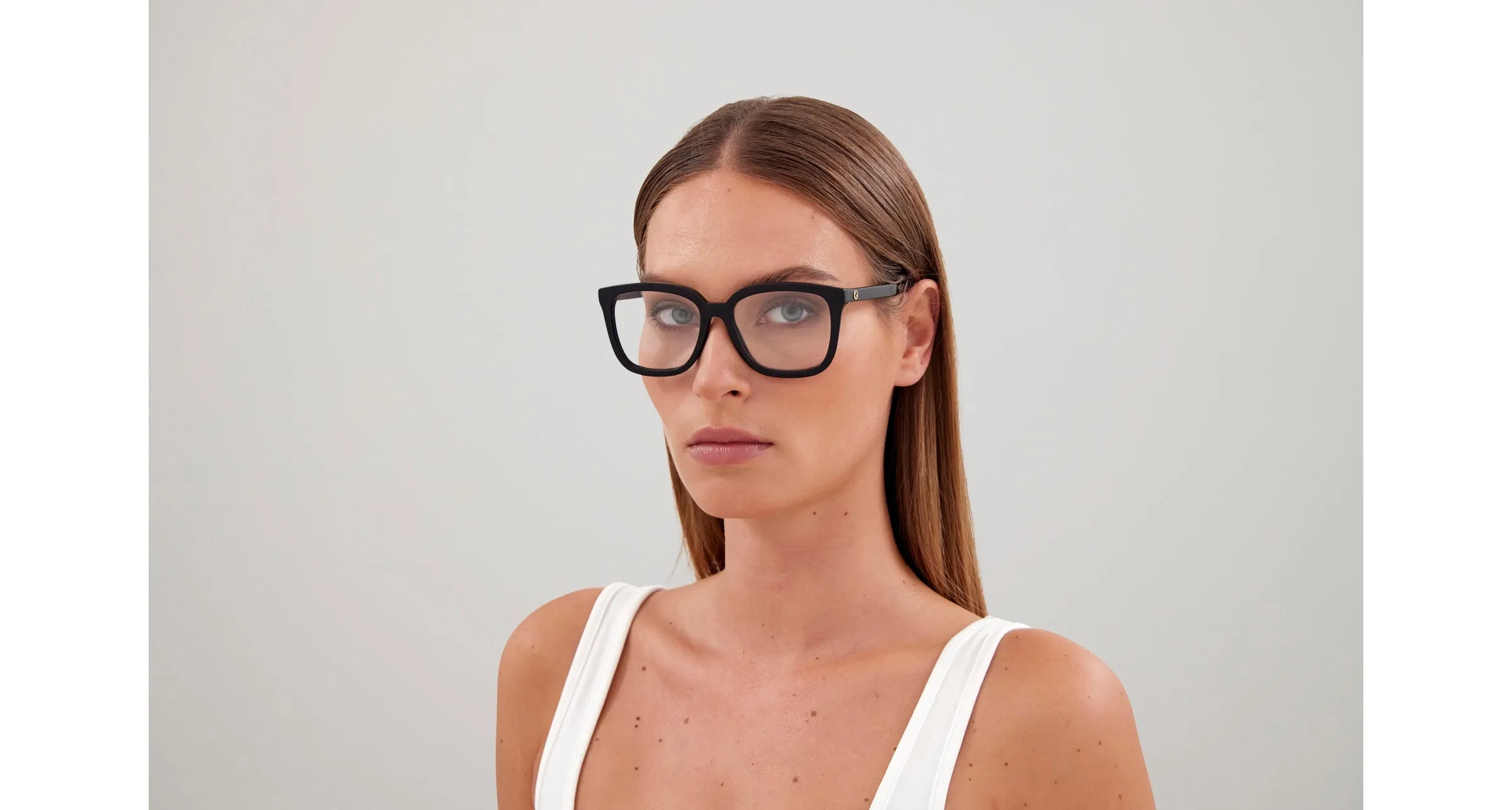 Gucci GG1319O 001 Montature da vista Acetato Nero Rotonda - immagine 4