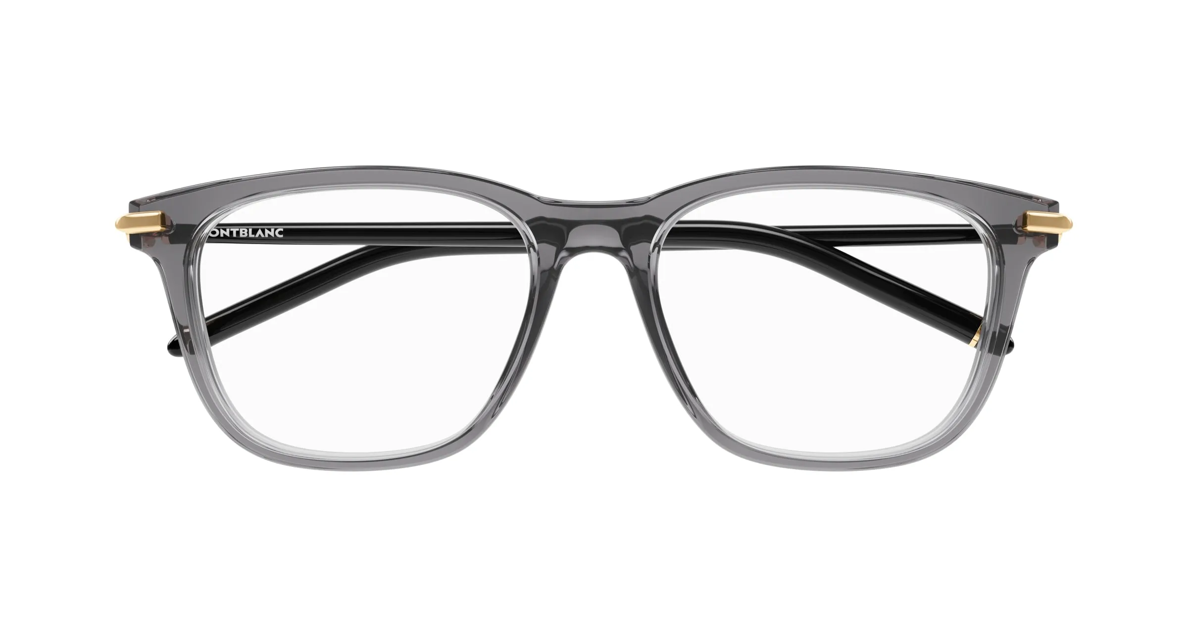 Montblanc MB0275OA 005 Montature da vista Acetato Grigio Squadrata - immagine 2