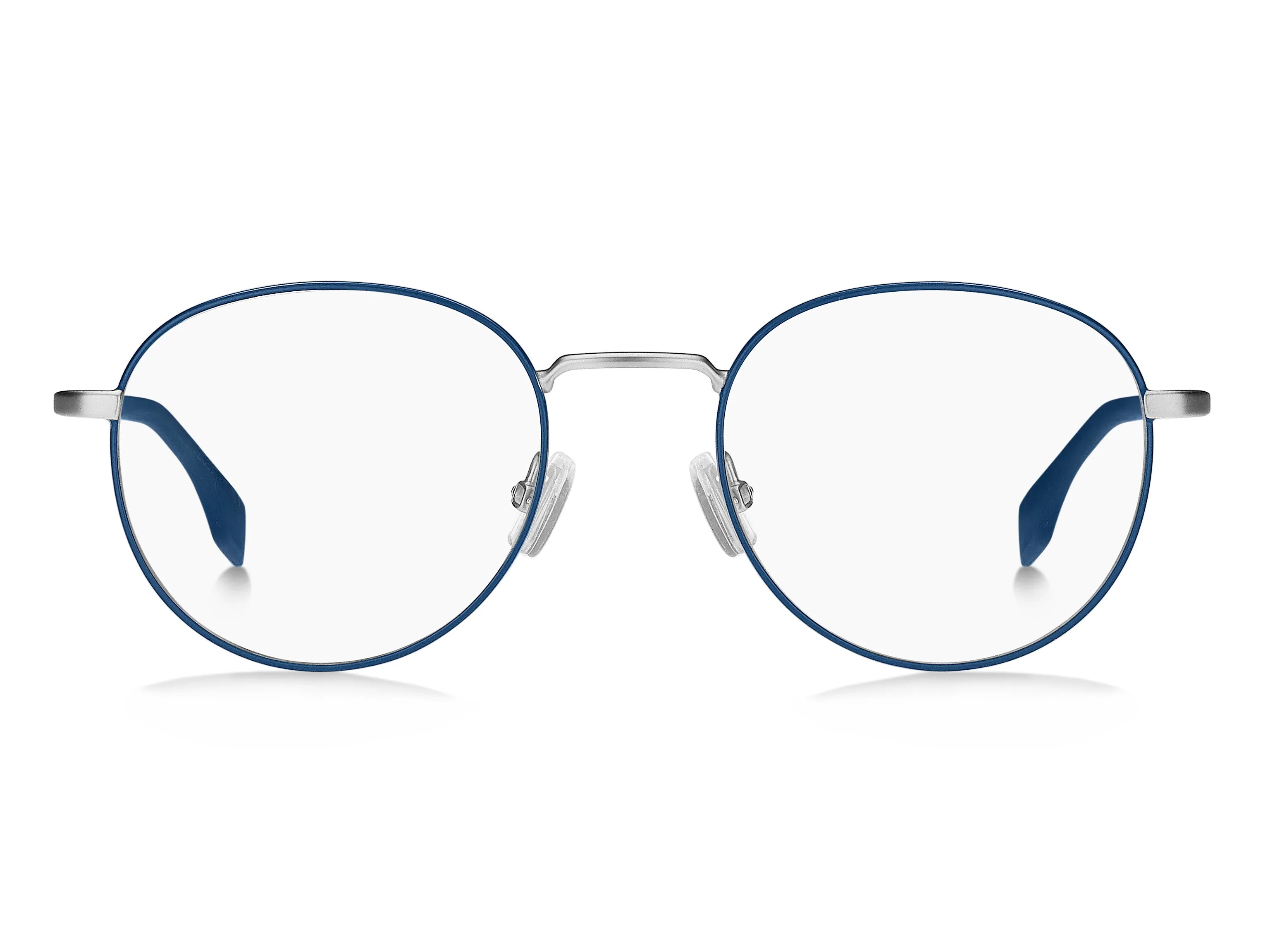 Hugo Boss Junior Hugo Boss BOSS 1549 SCB Montature da vista bambino Metallo Argento / Blu Rotonda - immagine 2